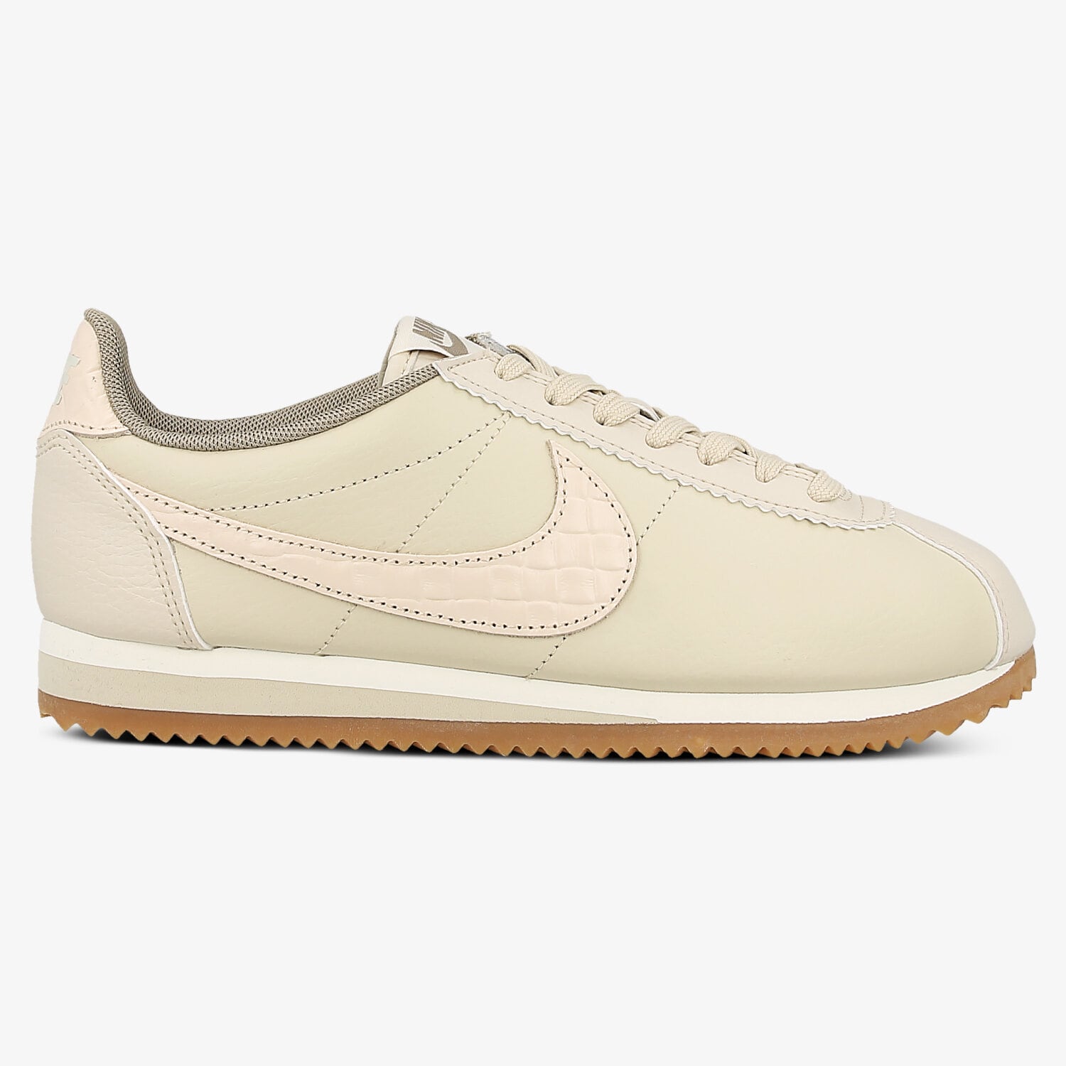 Damen Sneaker NIKE W CLASSIC CORTEZ LTR LUX 861660100 Beige
