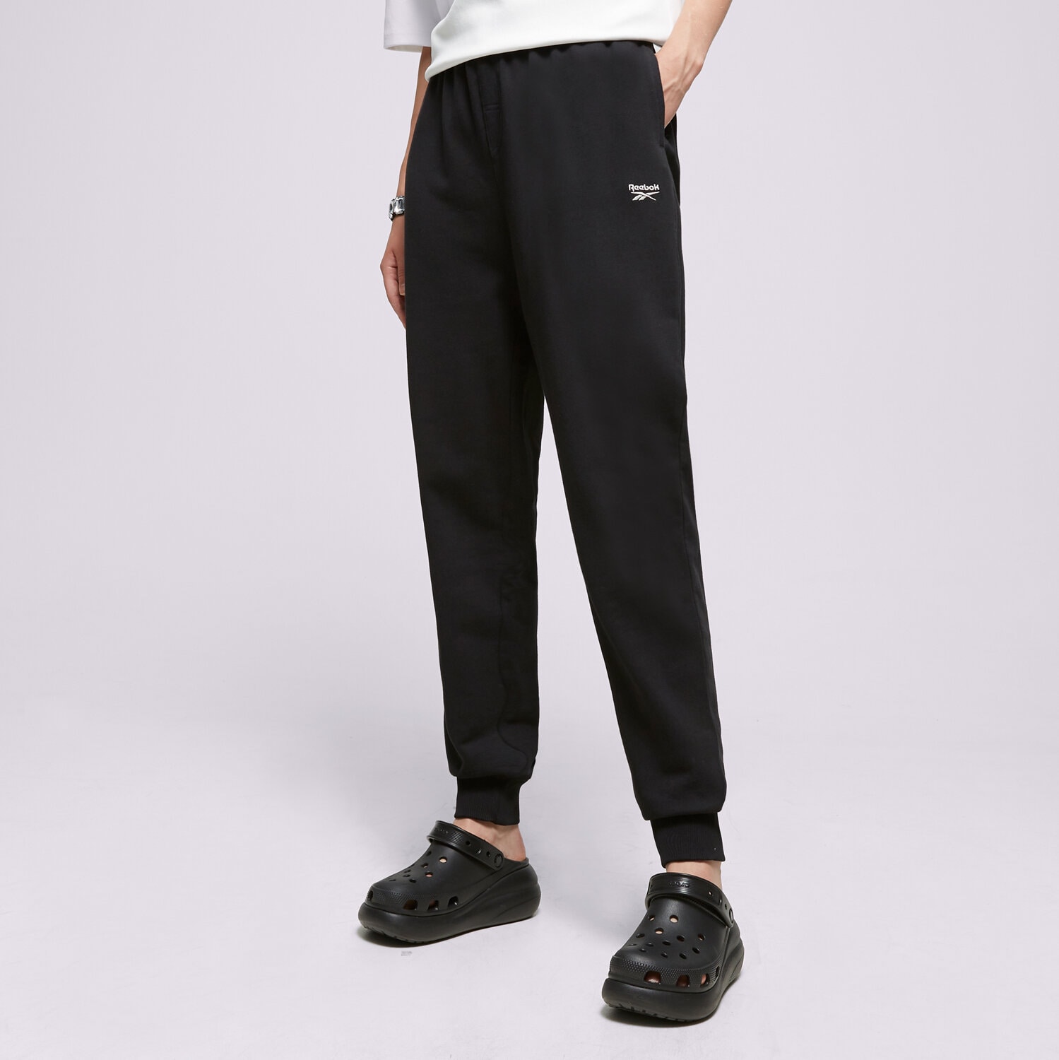 Damen Hosen REEBOK HOSE CL AE ARCHIVE FIT FT PANT HS4726 Schwarz