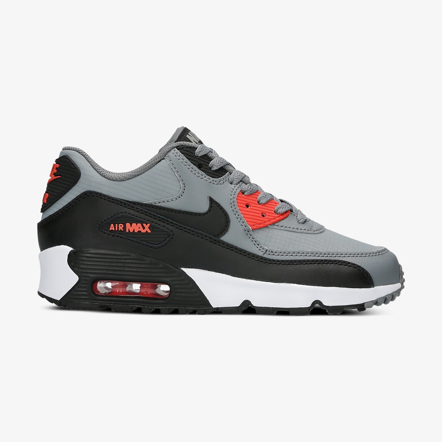 Kinder Sneaker NIKE AIR MAX 90 MESH (GS)  833418010 Grau