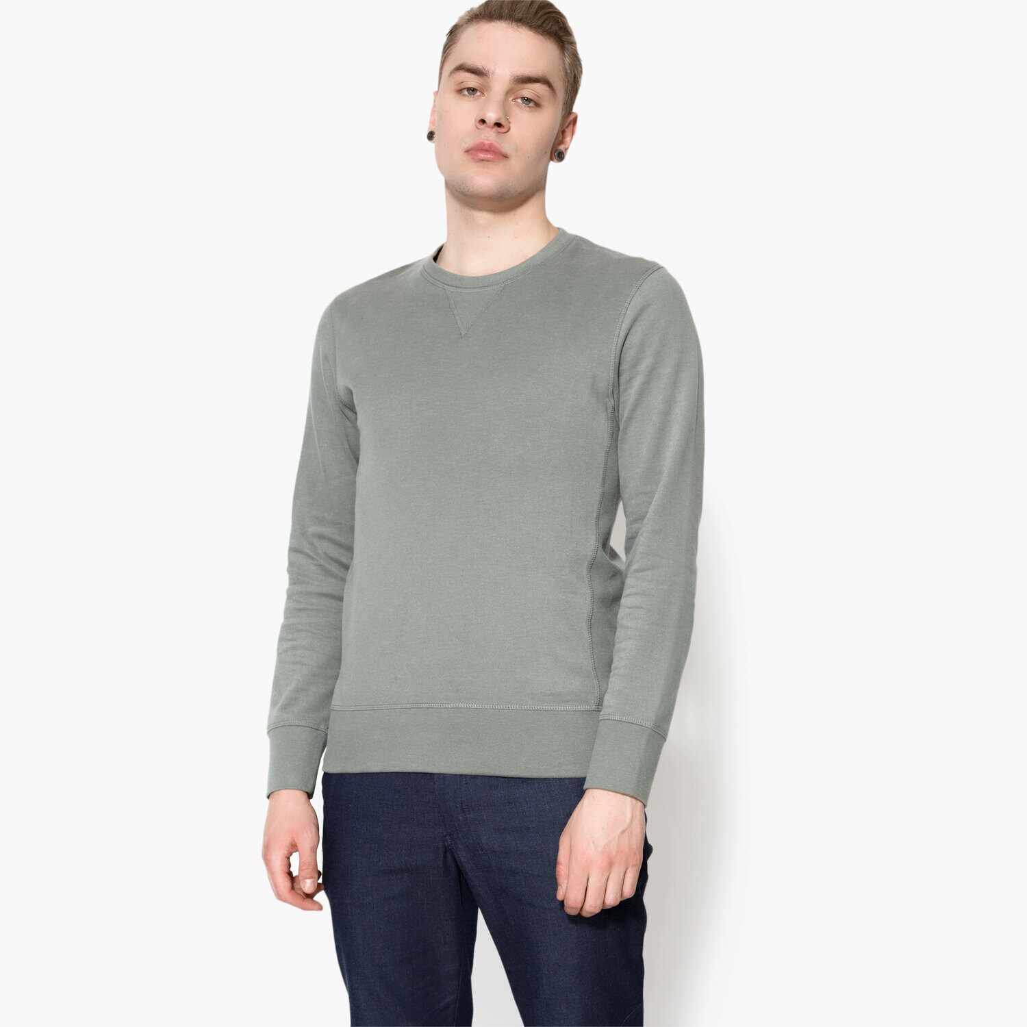 Herren CONFRONT SWEATSHIRT FOND CFV17BLM01001 Grün