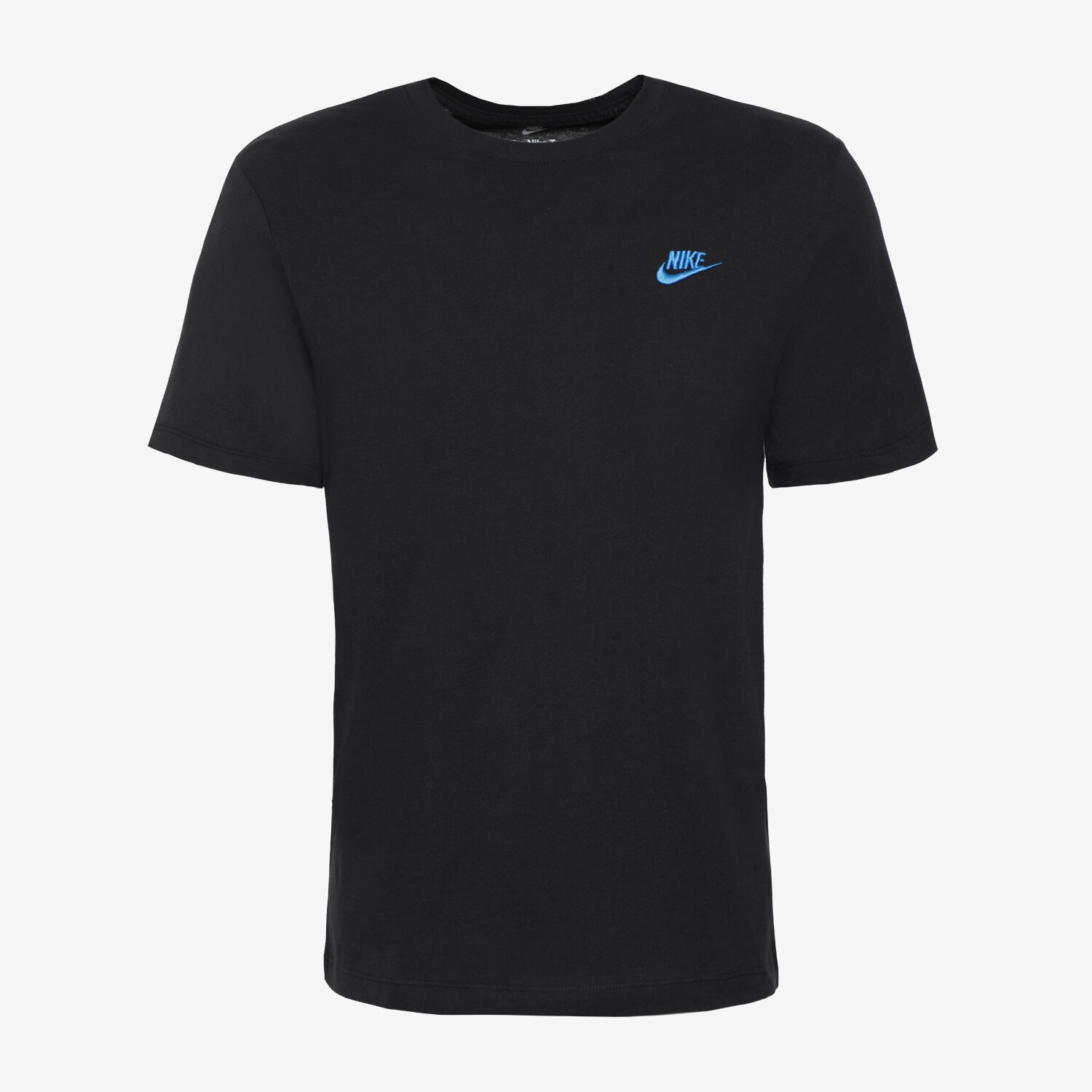 Herren T-Shirt NIKE T-SHIRT CORE TEE BLK/BLU TEE FD1184-010 Schwarz