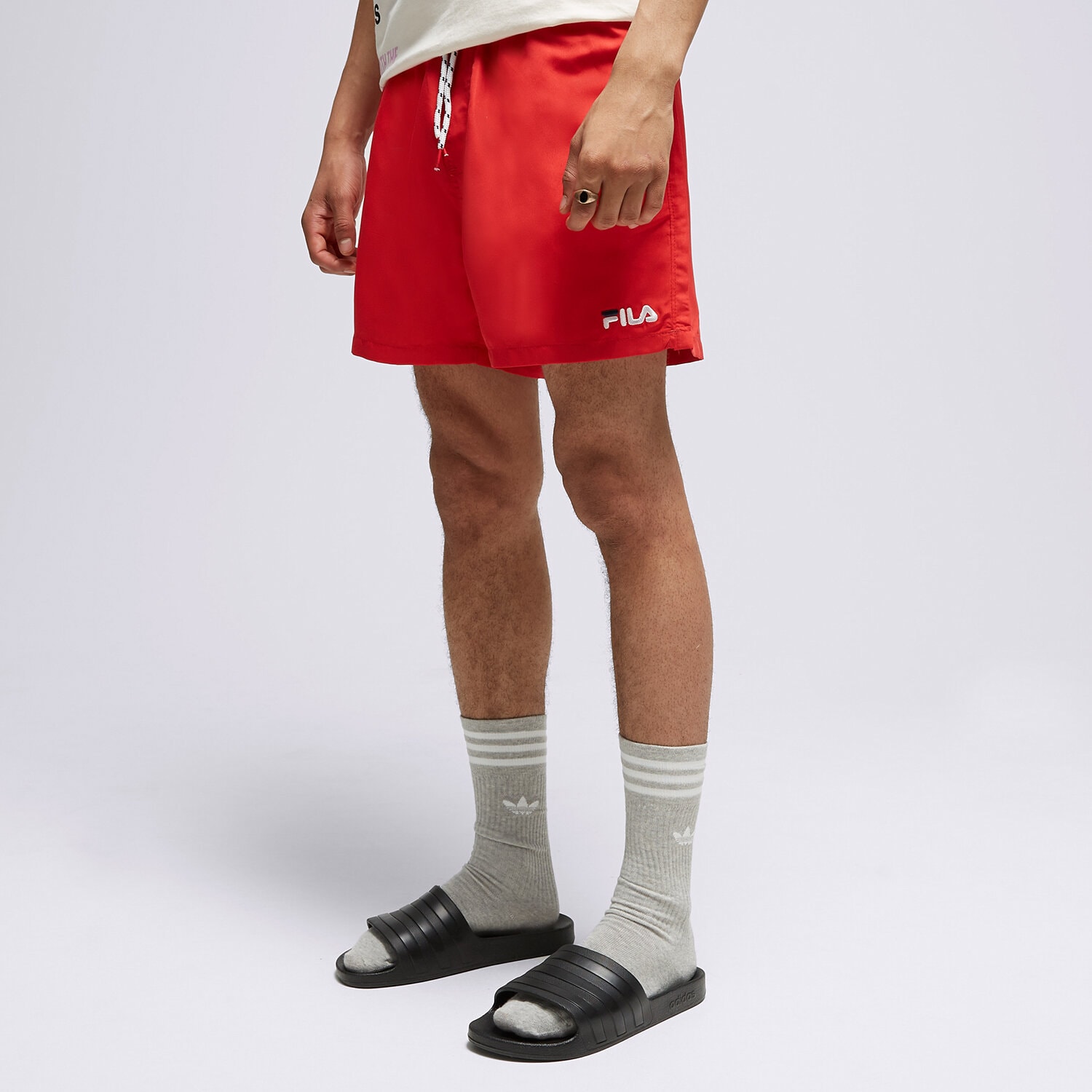 Herren Shorts FILA SHORTS SATAR SS17SPM057640 Rot