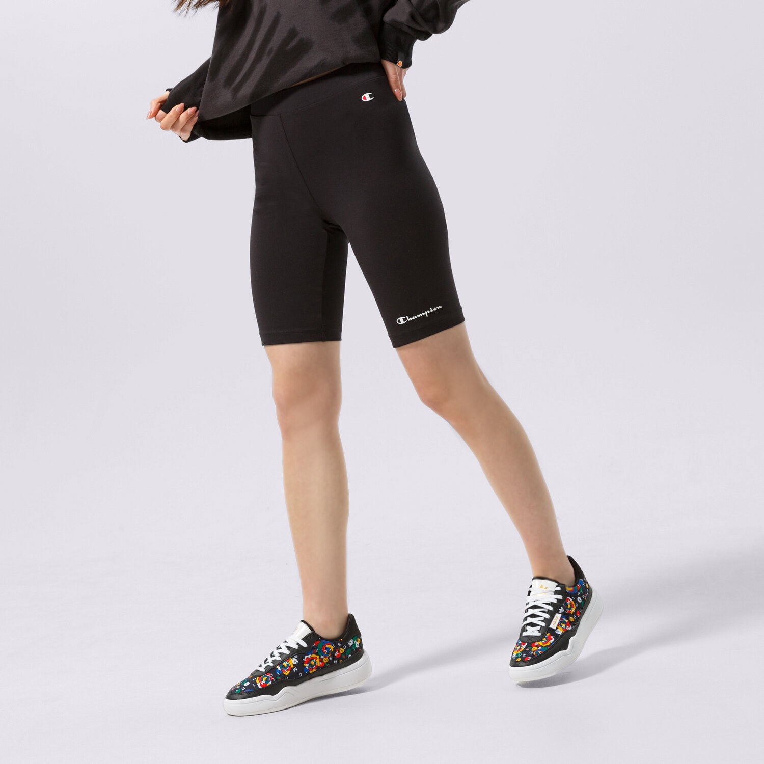 Damen Shorts CHAMPION SHORTS BIKE TRUNK 114905KK001 Schwarz