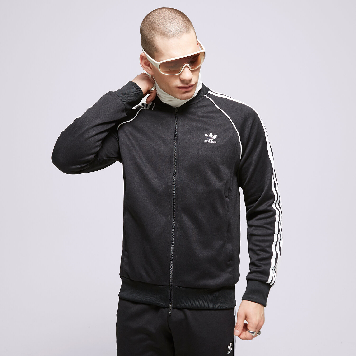 Herren ADIDAS SWEATSHIRT SSTT BLK SWEATSHIRT IA4785 Schwarz