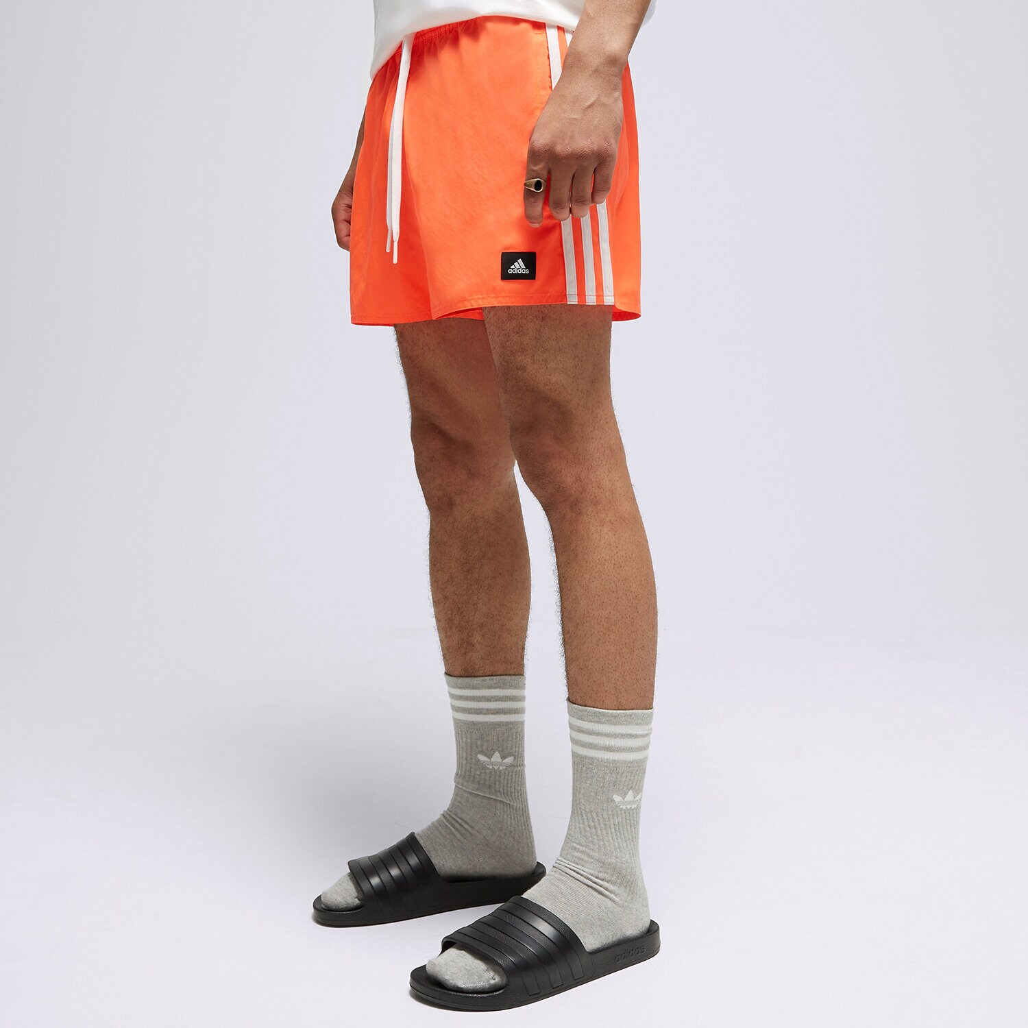 Herren Shorts ADIDAS SHORTS 3S CLX SH VSL HT4371 Orange