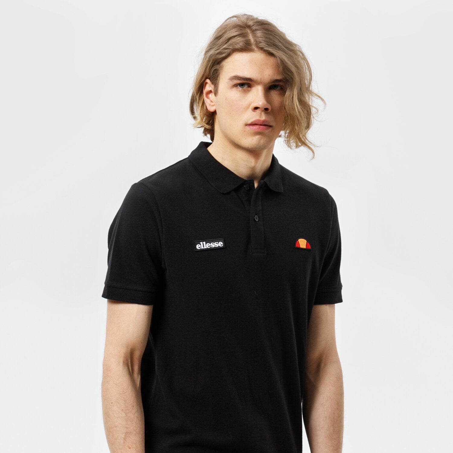 Herren Polo-Shirt ELLESSE POLO MONTURA BLK