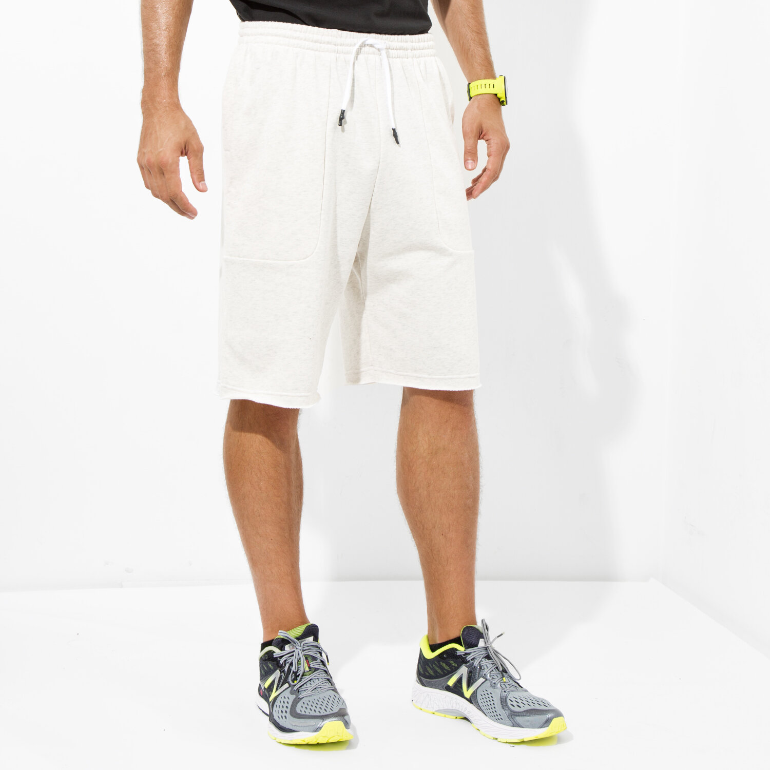 Herren Shorts ADIDAS SHORTS HVY TRRY SHORT B43978 Weiß