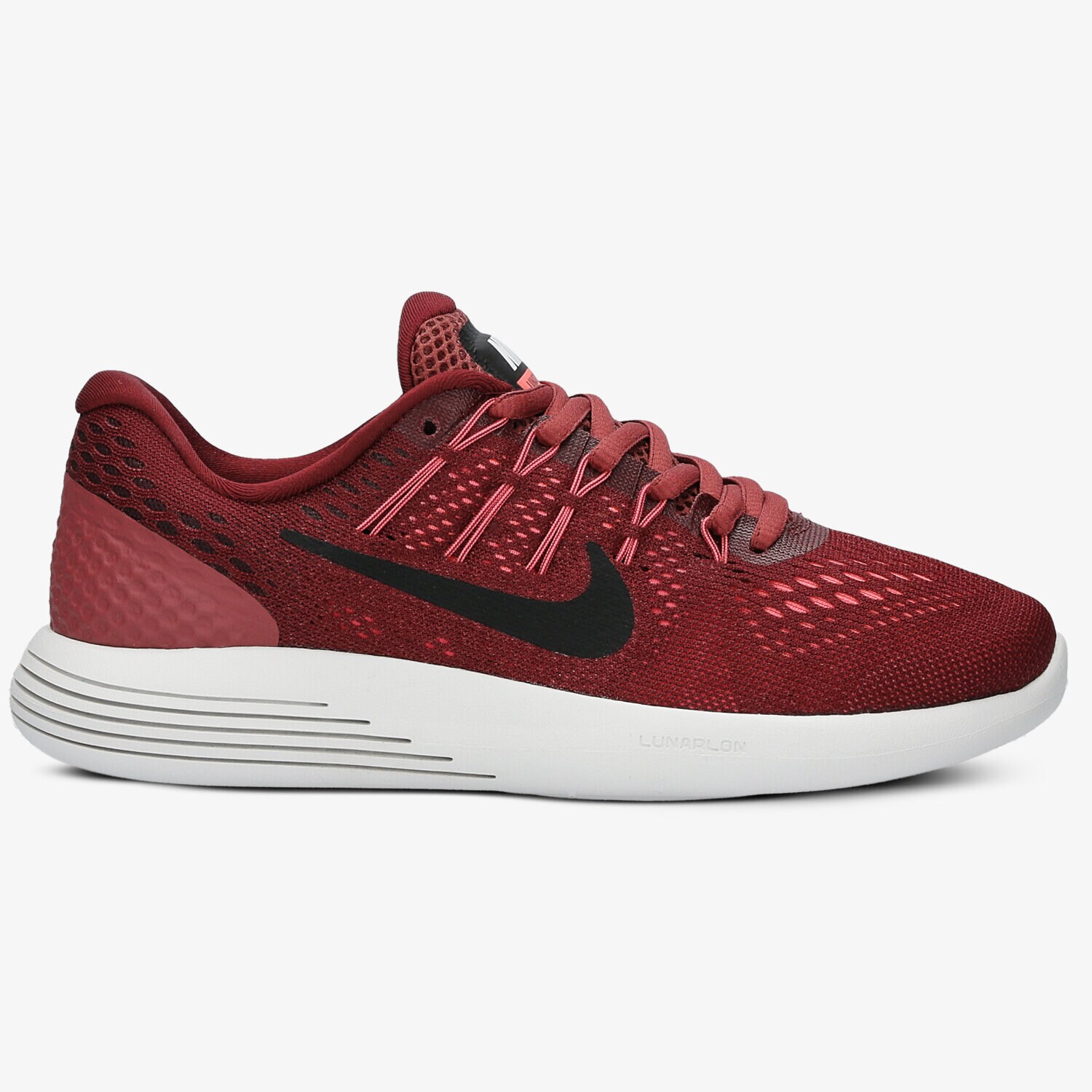 Damen Sneaker NIKE WMNS LUNARGLIDE 8 843726-603 Dunkelrot