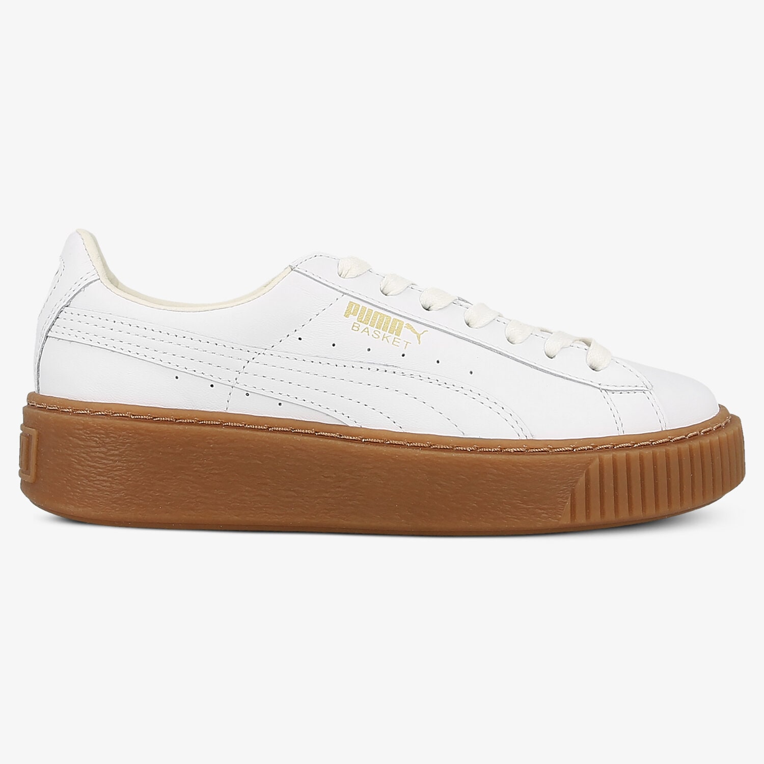 Damen Sneaker PUMA BASKET PLATFORM CORE 36404001 Weiß