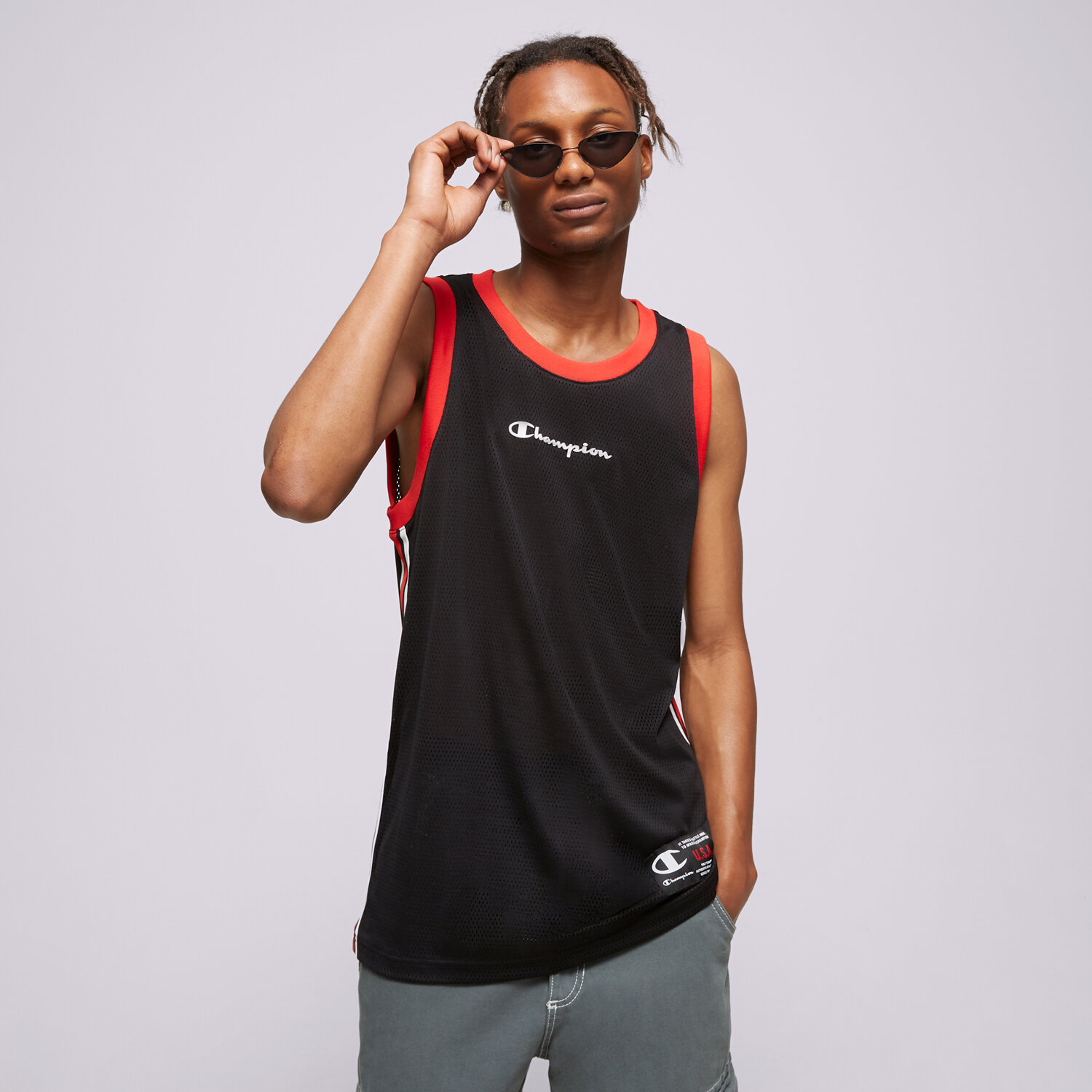 CHAMPION TANK TANK TOP Schwarz 218769KK001 Sizeer
