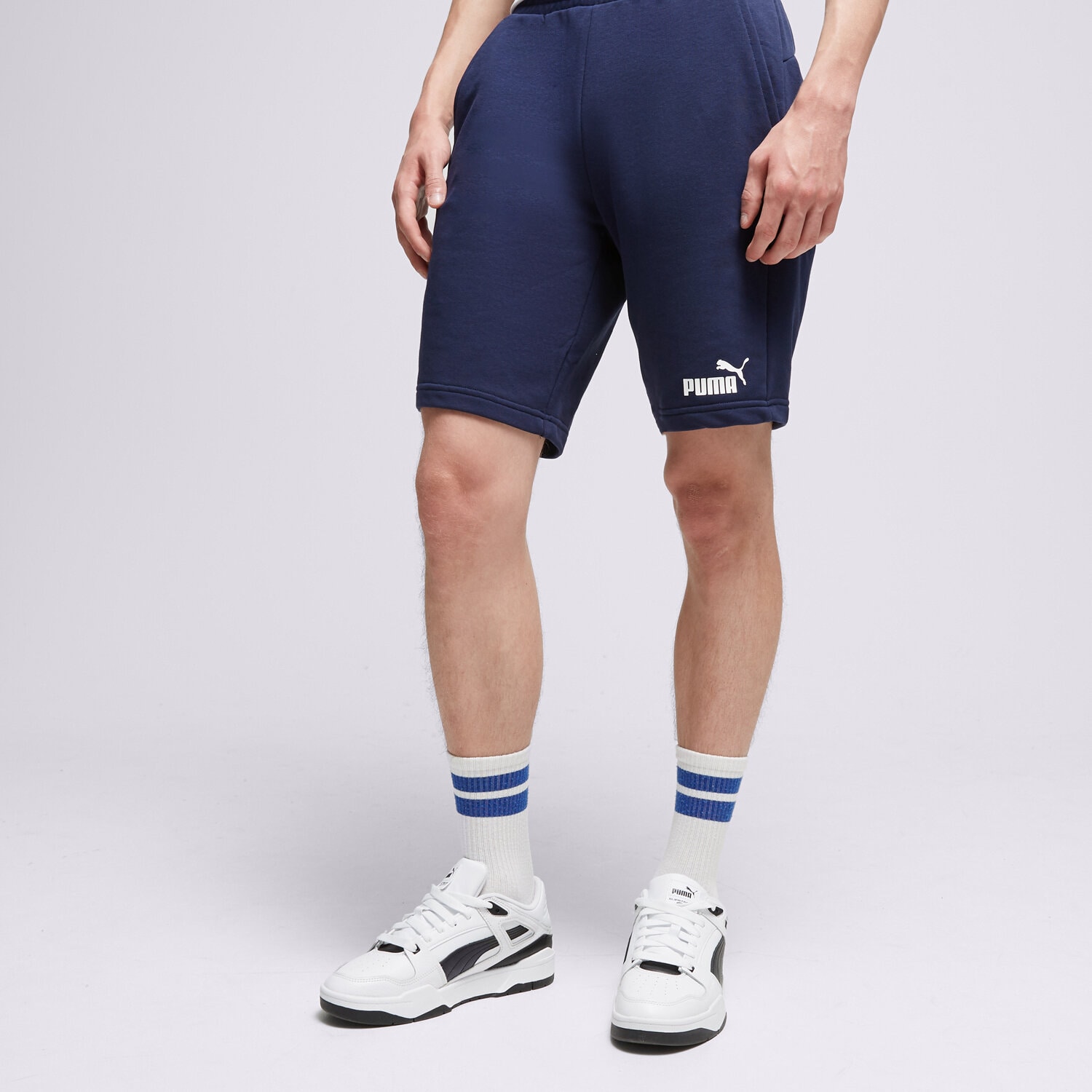 Herren Shorts PUMA SHORTS ESS SHORTS 10" 58670906 Dunkelblau