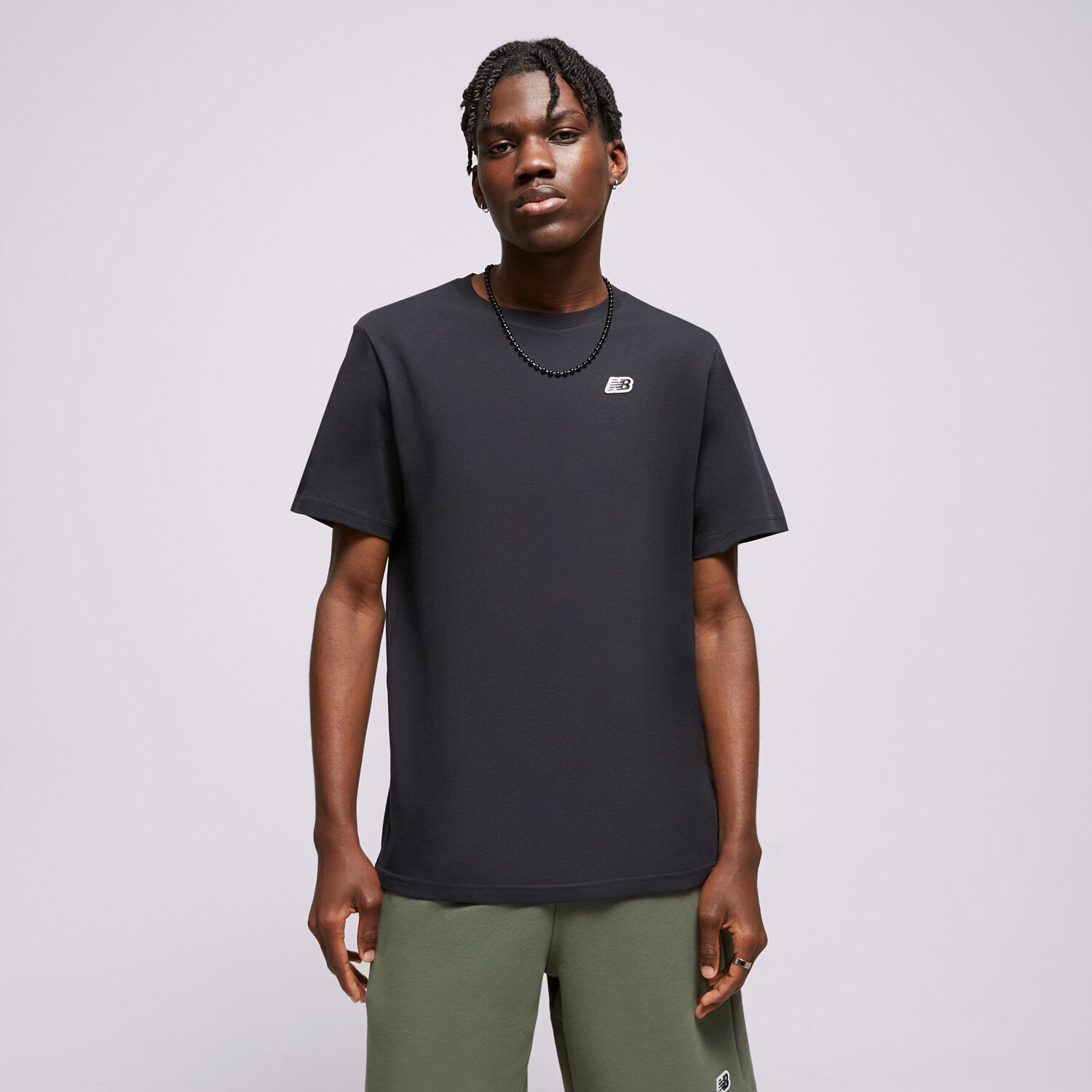Herren T-Shirt NEW BALANCE T-SHIRT SMALL PACK TEE MT23600BK Schwarz