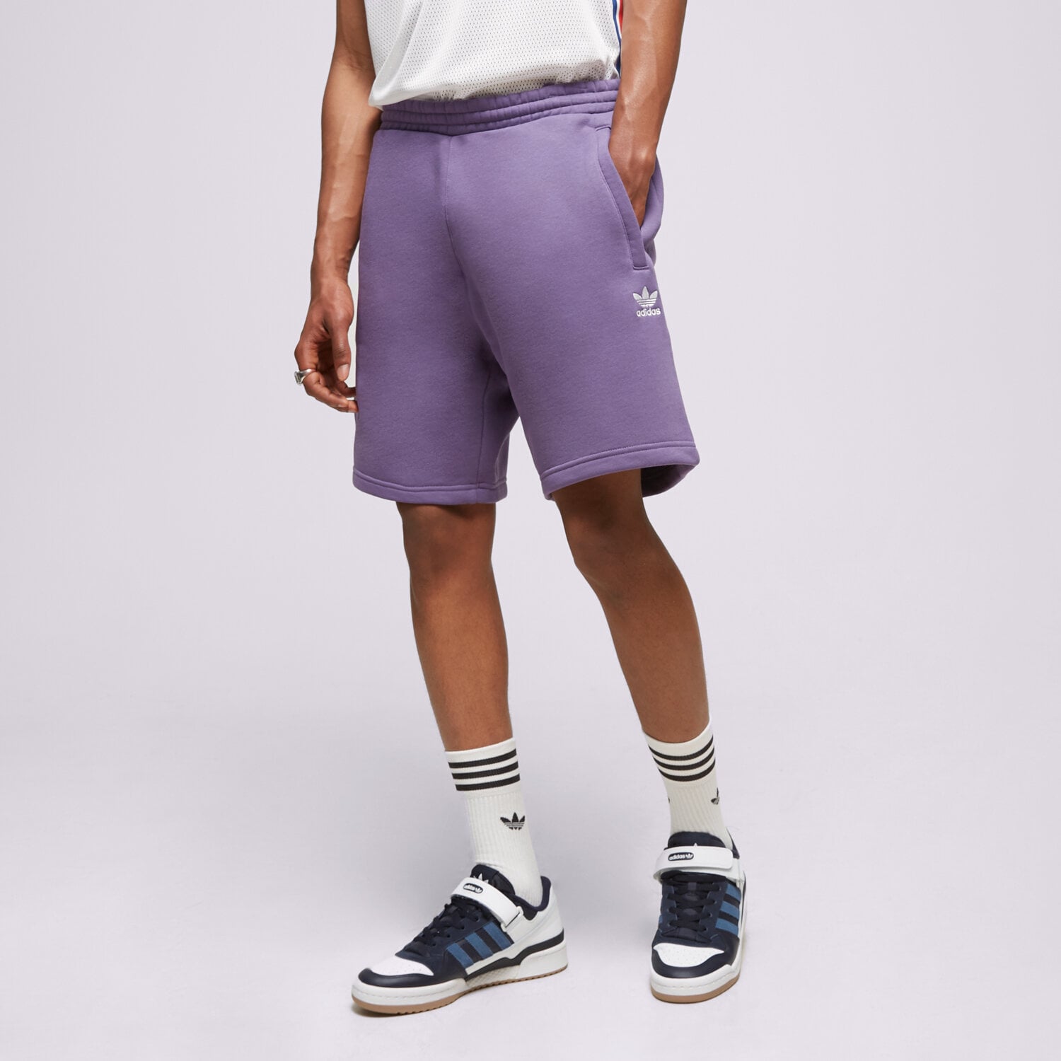 Herren Shorts ADIDAS SHORTS ESSENTIAL SHORT IB2018 Blau