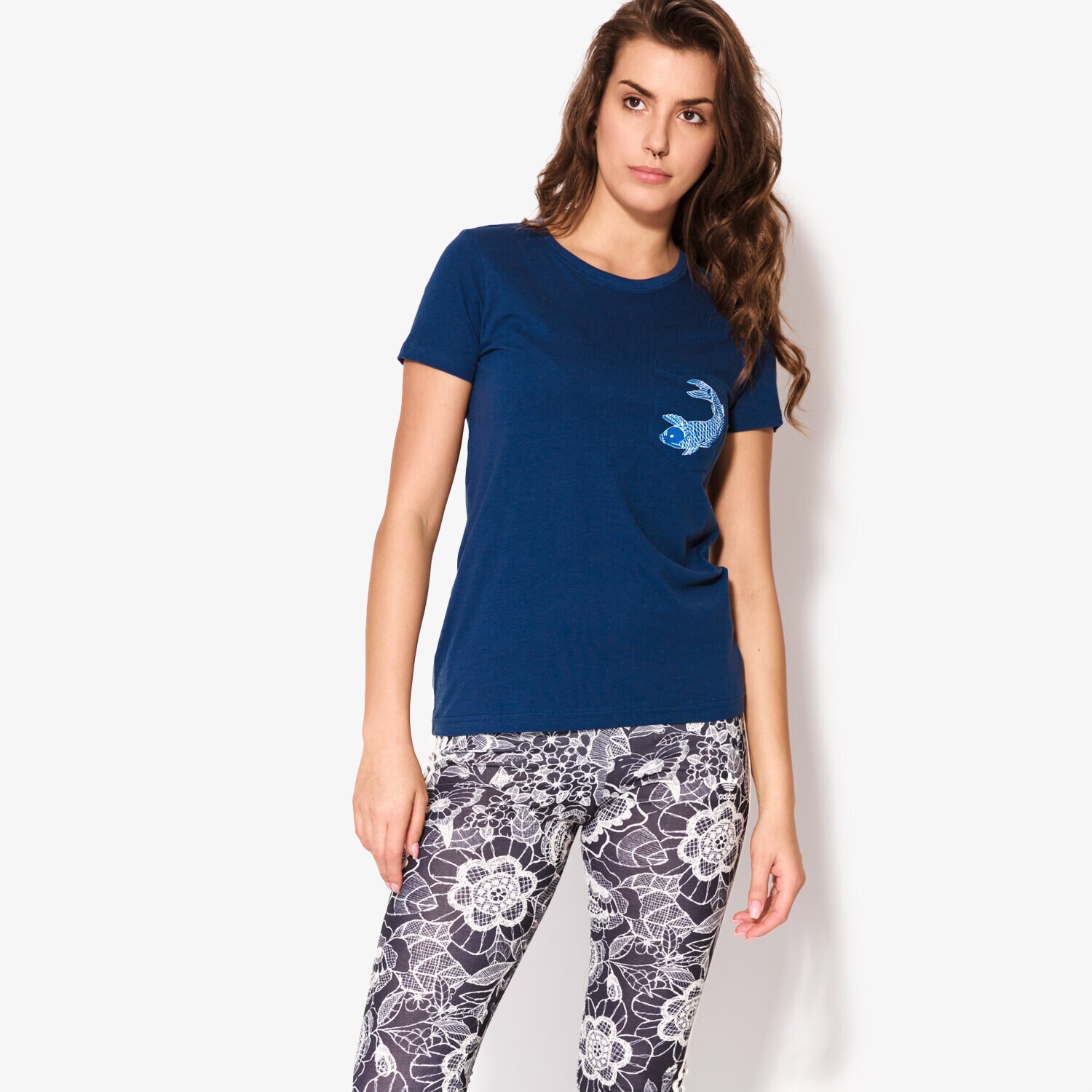 Damen T-Shirt CONFRONT T-SHIRT SS UNIJE CF17TSD36001 Dunkelblau