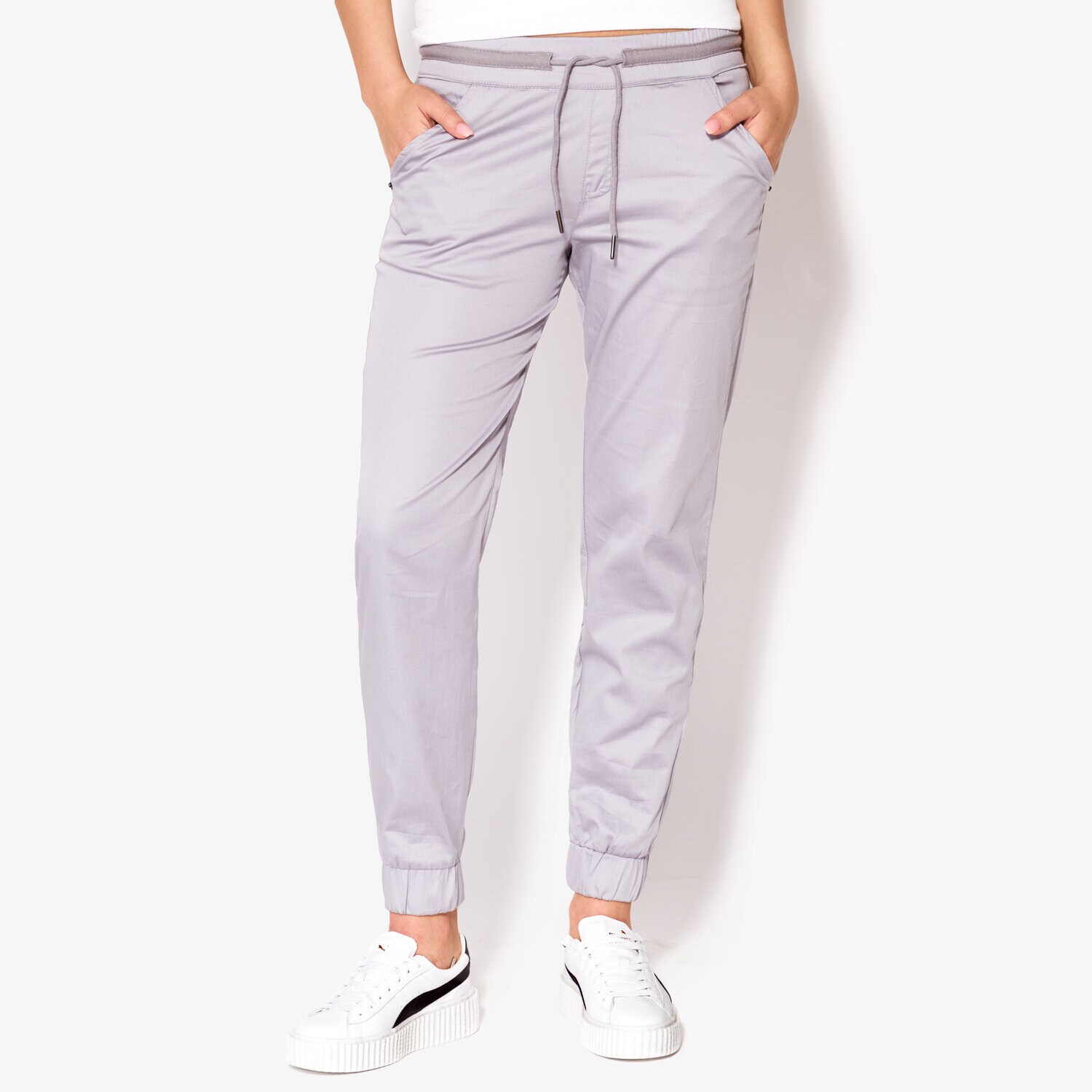 Damen Hosen CONFRONT HOSE LAVSA CF17SPD26001 Grau