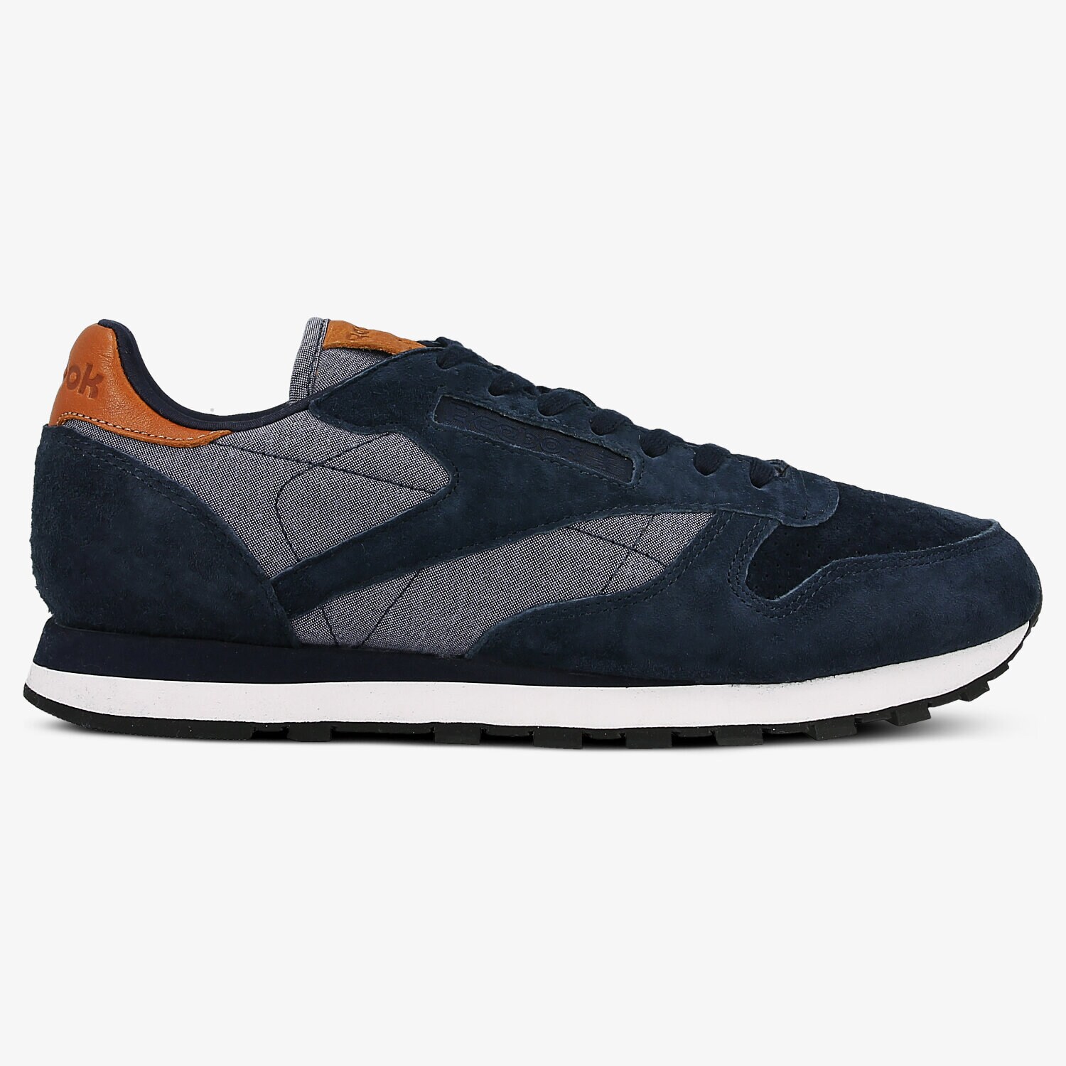 Herren Sneaker REEBOK CL LEATHER CH  BD1663 Dunkelblau