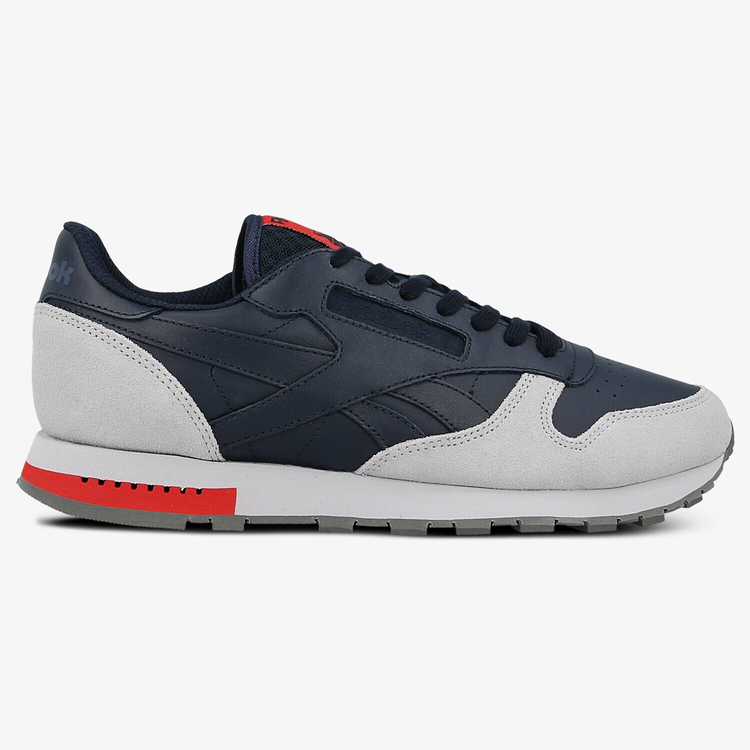 Herren Sneaker REEBOK CL LEATHER GREY BD4415 Dunkelblau