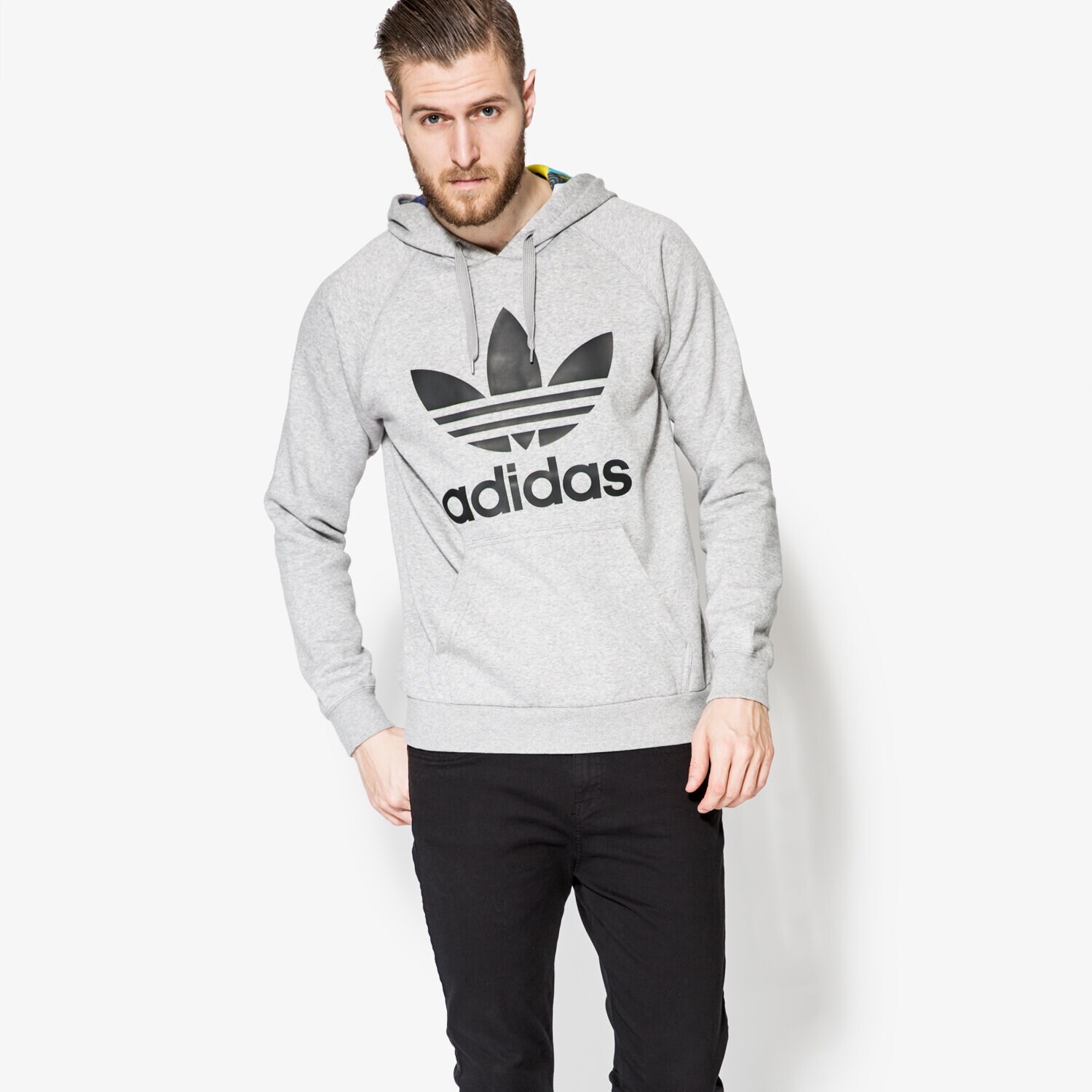 Herren ADIDAS SWEATSHIRT MONTAGE HOODY BK5886 Grau