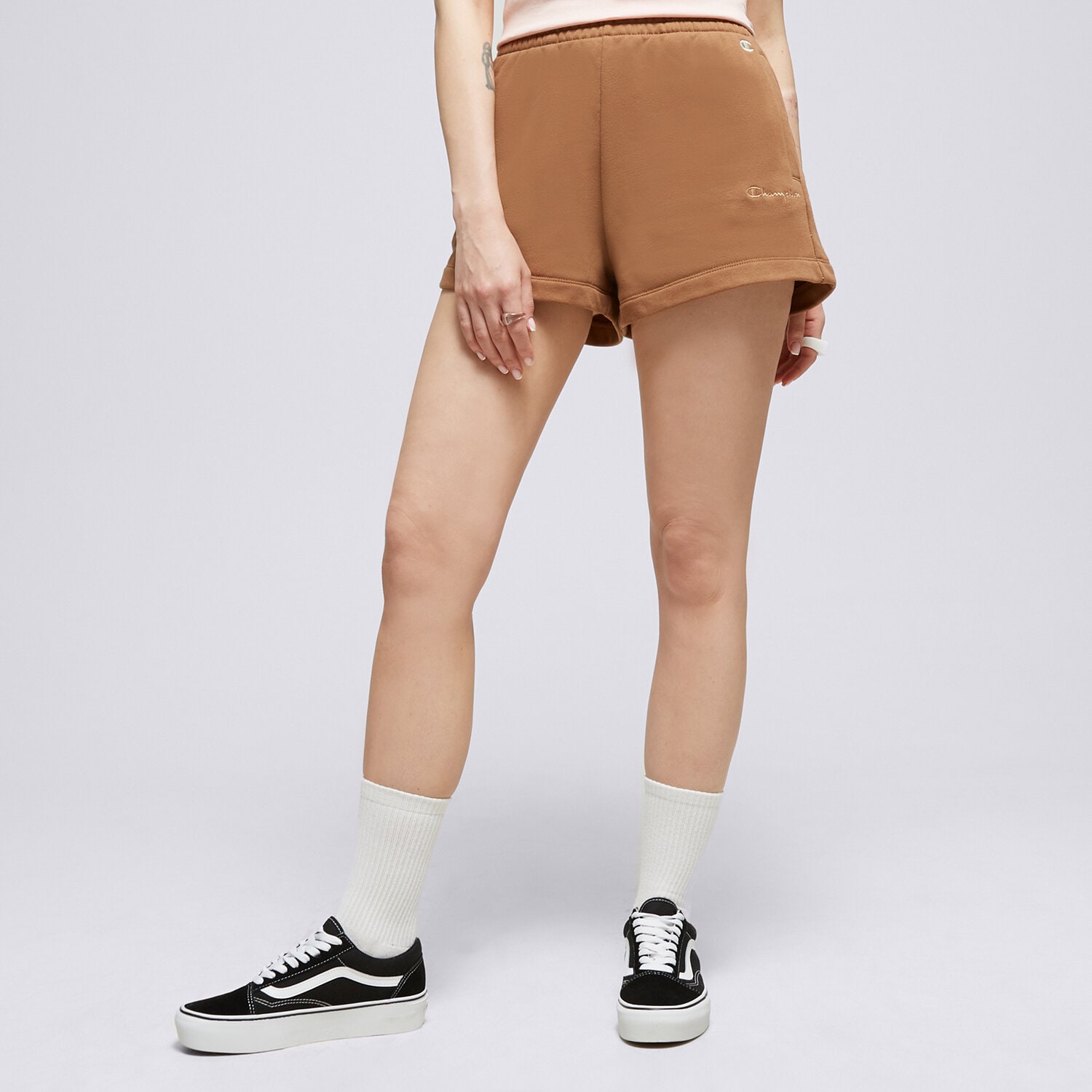 Damen Shorts CHAMPION SHORTS SHORTS 116220MS519 Braun