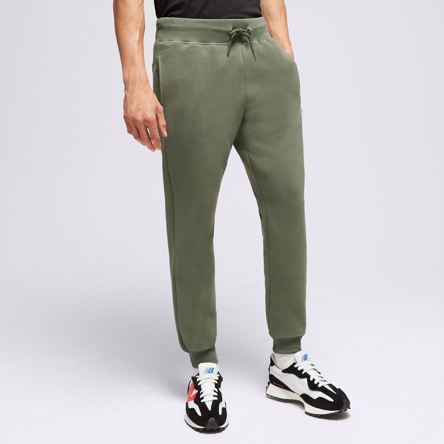 Herren Hosen NEW BALANCE HOSE SMALL LOGO PANTS DON HOSE MP23600DON Khaki