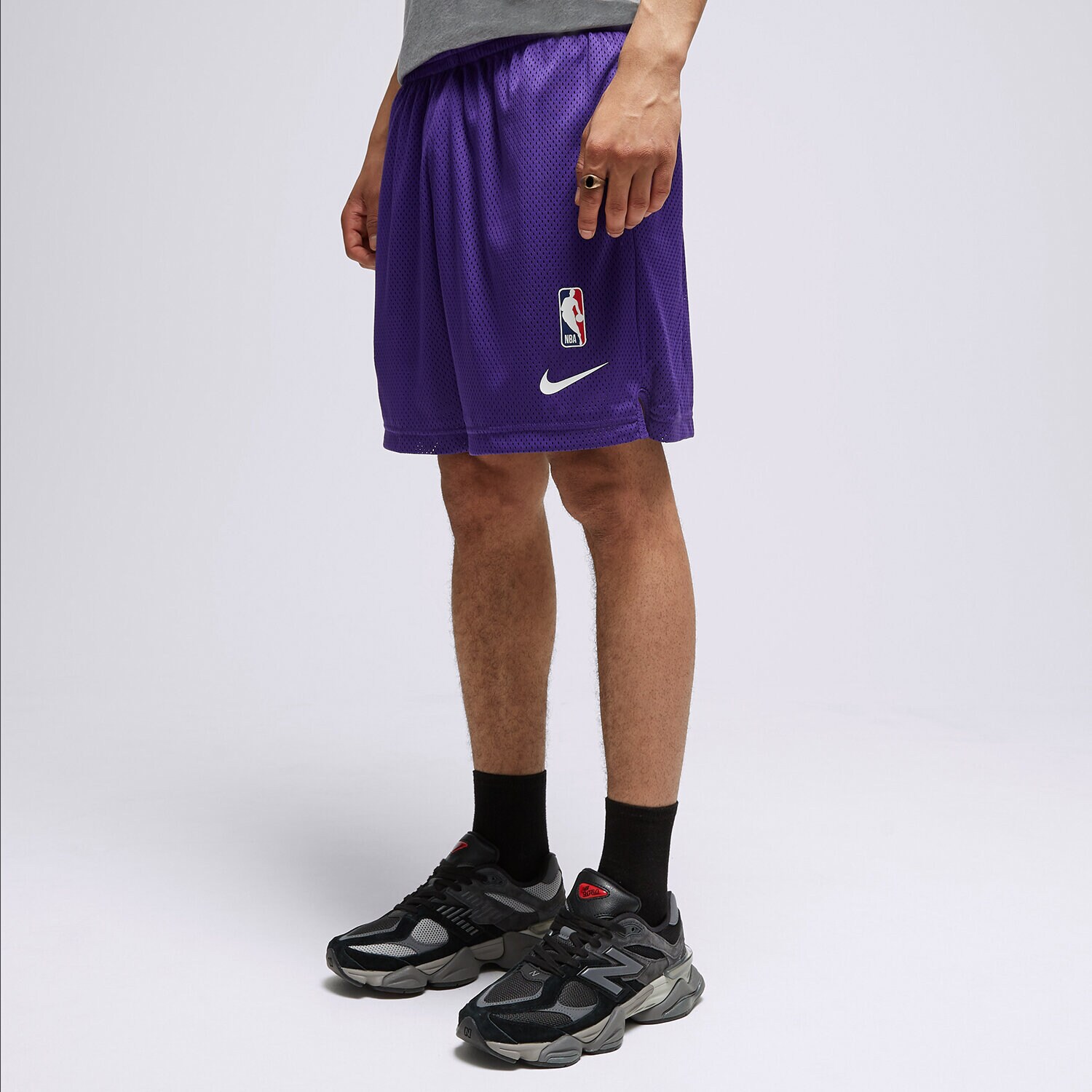 Herren Shorts NIKE SHORTS LAL M NK PLAYER SHRT NBA DN4629-504 Violet