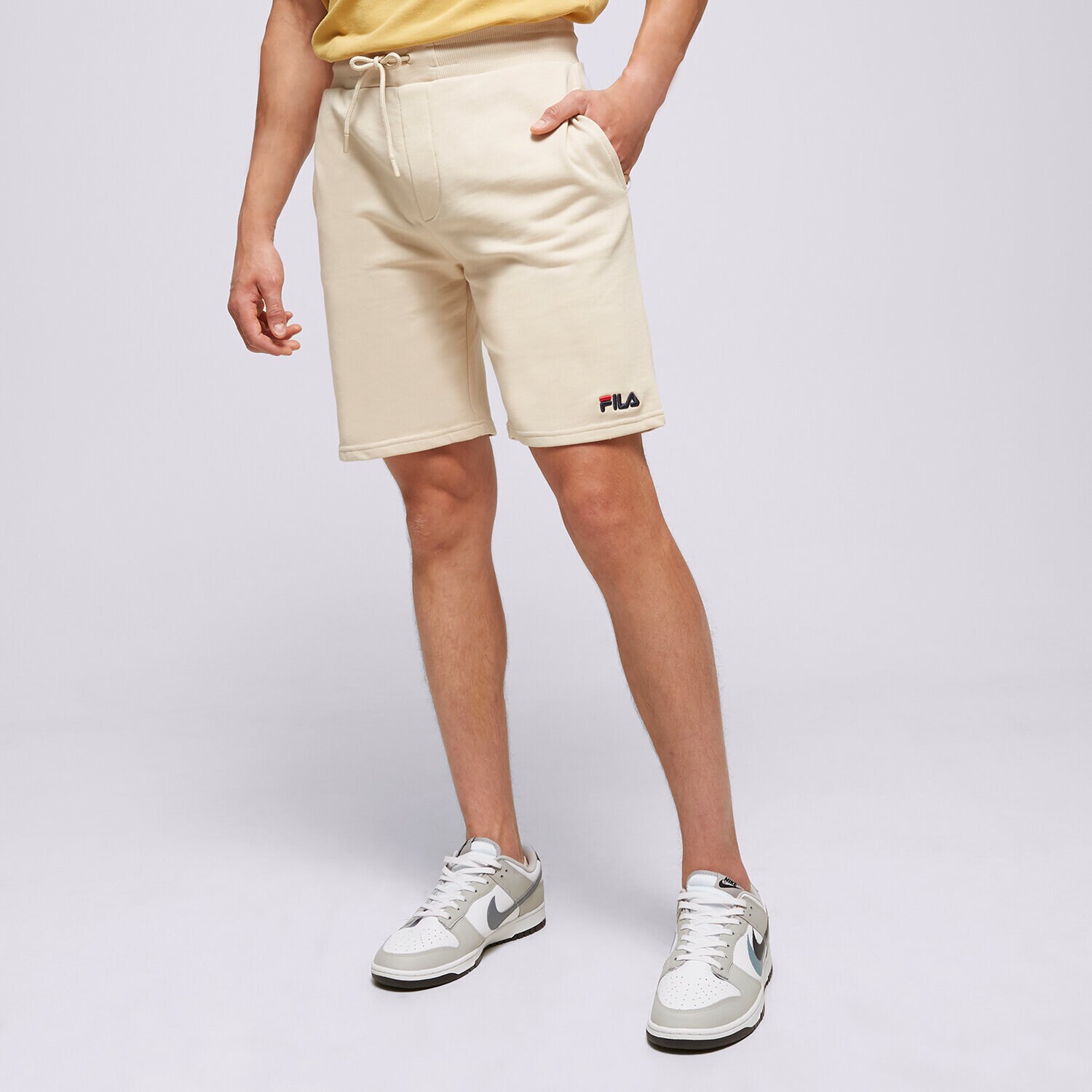 Herren Shorts FILA SHORTS YELE SS23SPM230513 Grau