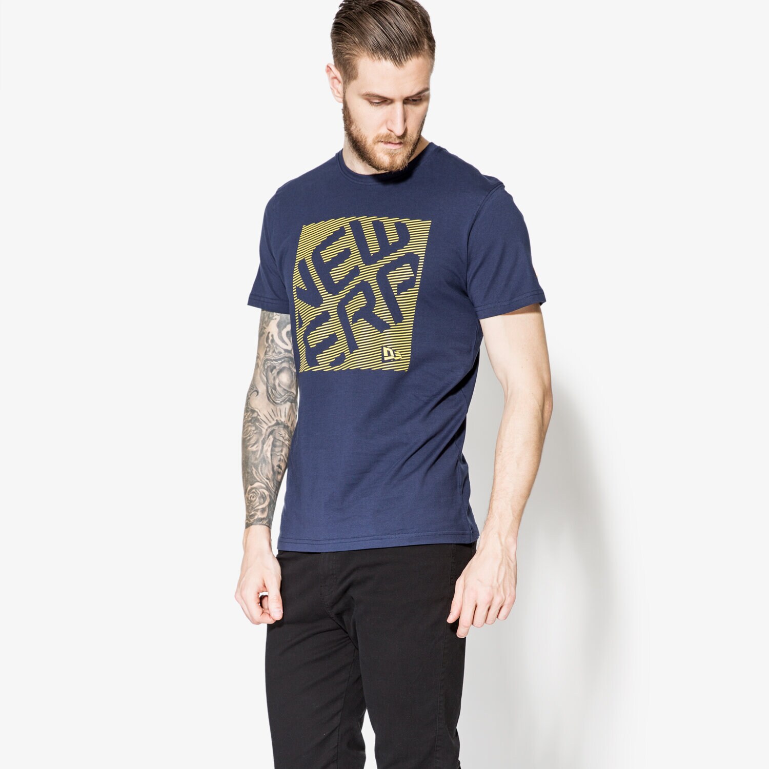Herren T-Shirt NEW ERA T-SHIRT CAP WAVE OSB 11450949 Dunkelblau