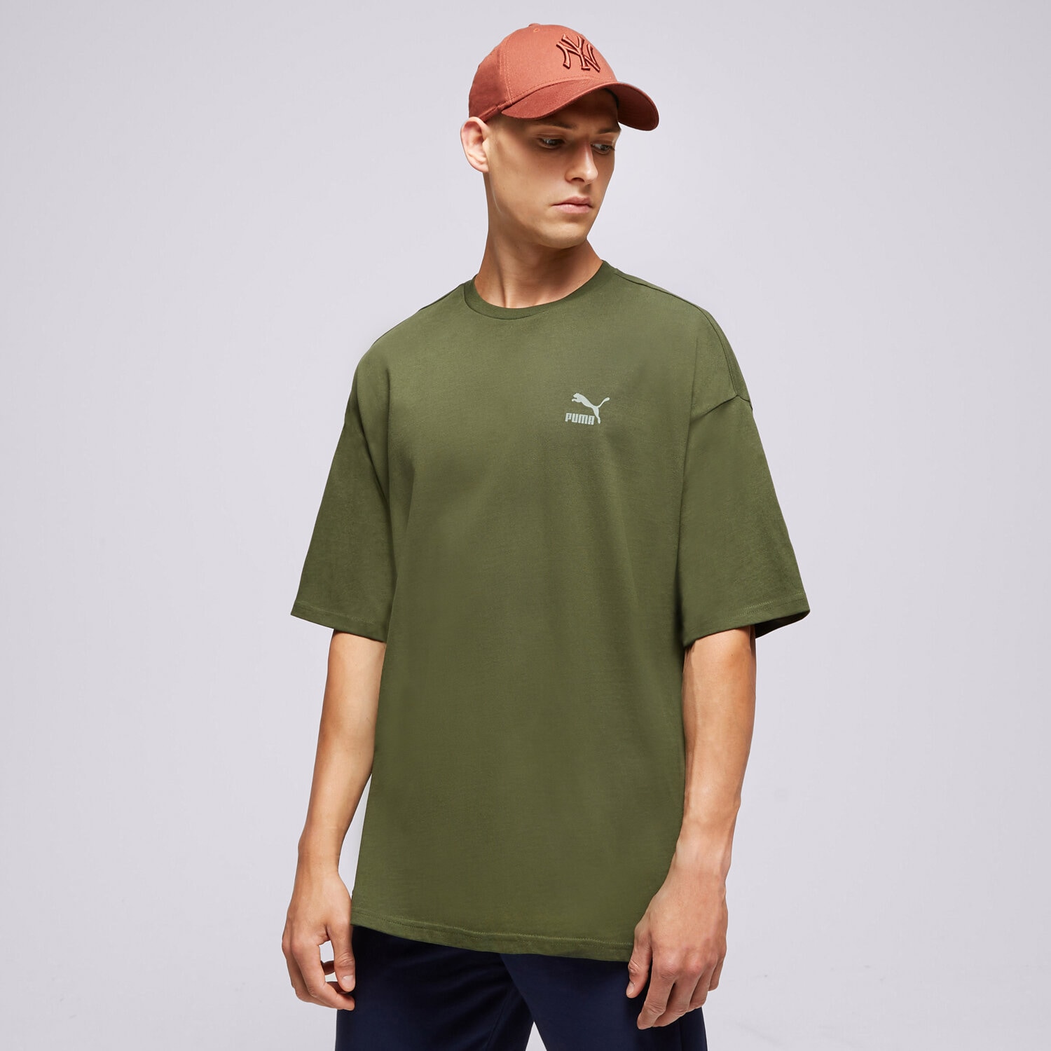 PUMA T SHIRT BETTER CLASSICS OVERSIZED Grun 62131531 Sizeer