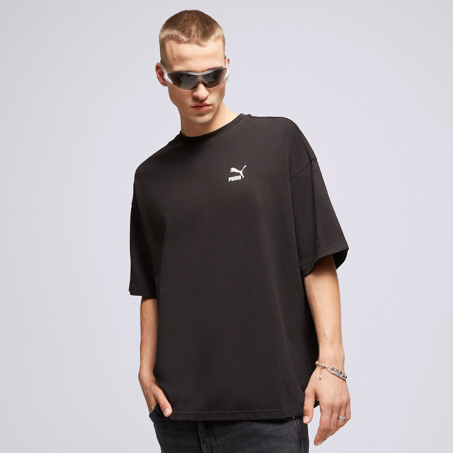 Herren T-Shirt PUMA T-SHIRT BETTER CLASSICS OVERSIZED 62131501 Schwarz
