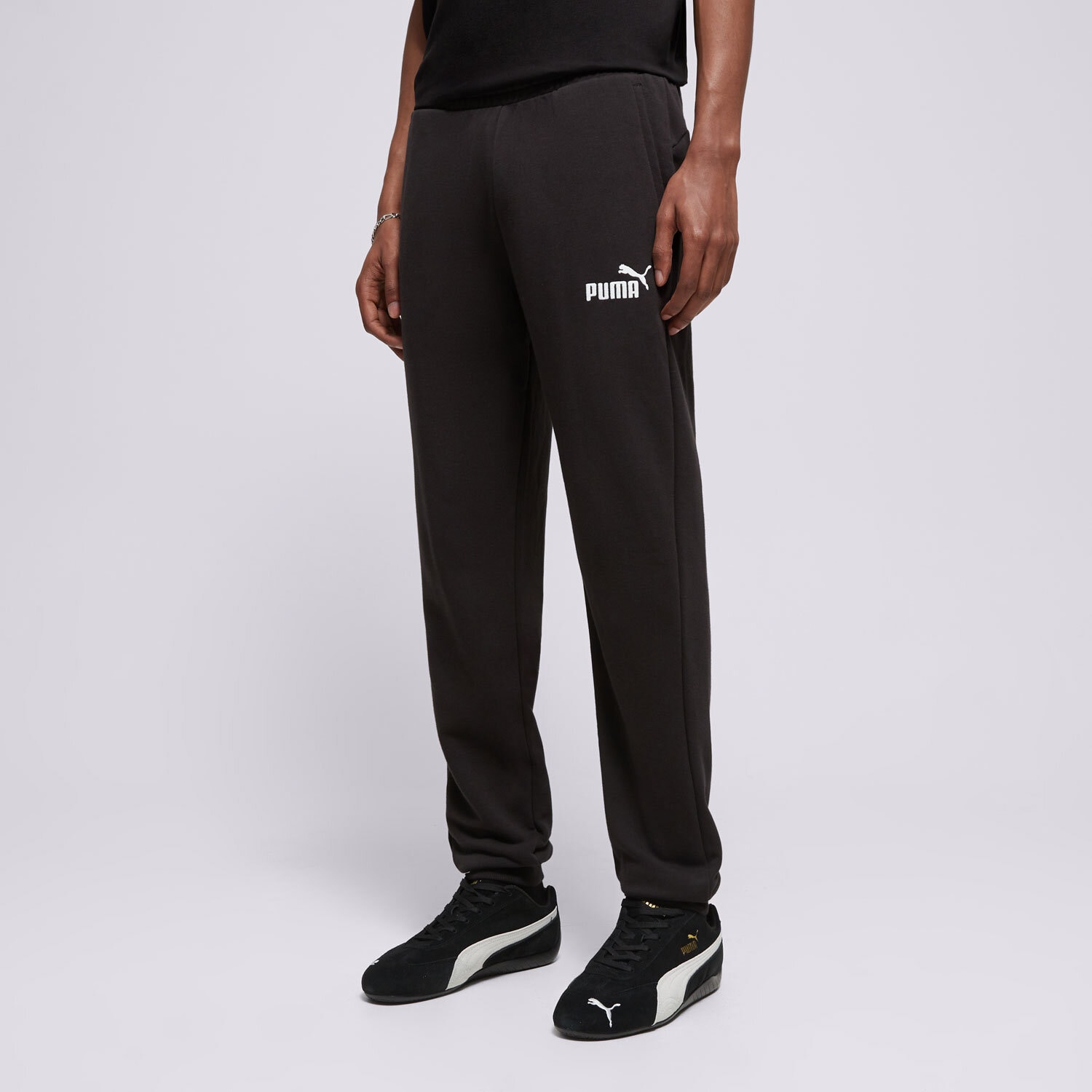 Herren Hosen PUMA HOSE ESS ELEVATED 67597601 Schwarz