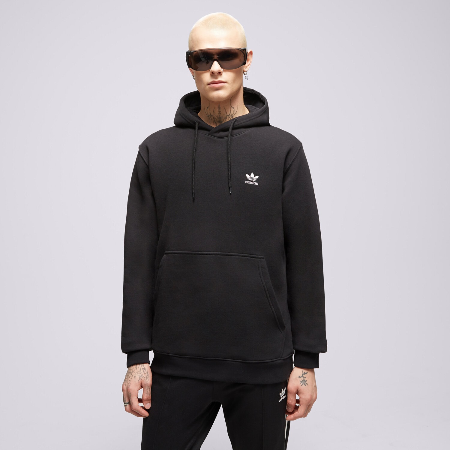 Herren ADIDAS HOODIE ESSENTIAL HOODY IM4522 Schwarz
