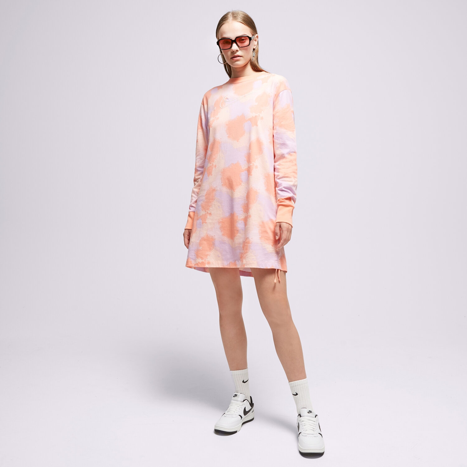 Damen Kleid NIKE KLEID DM3843 DM3843-663 Rosa