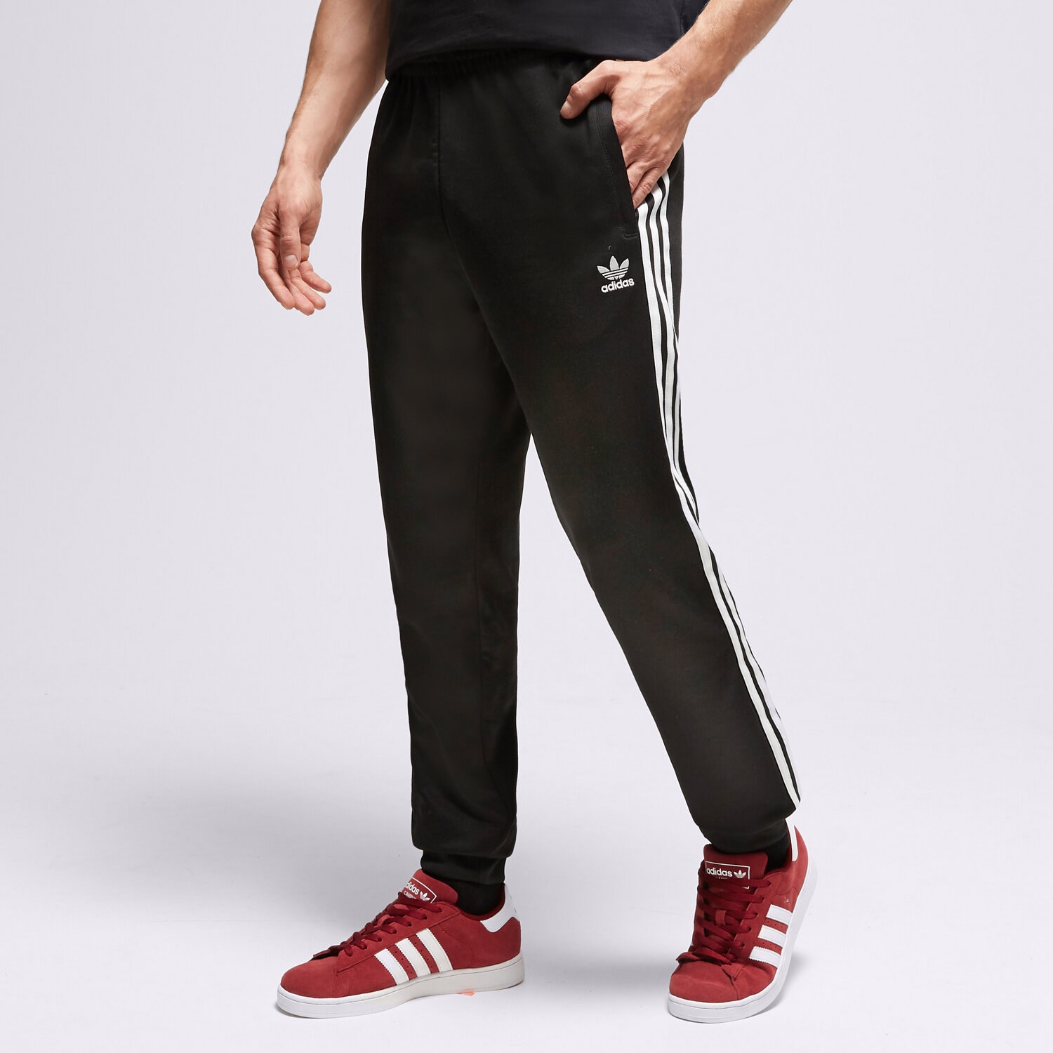 Herren Hosen ADIDAS  HOSE SST TRACK IL2488 Schwarz