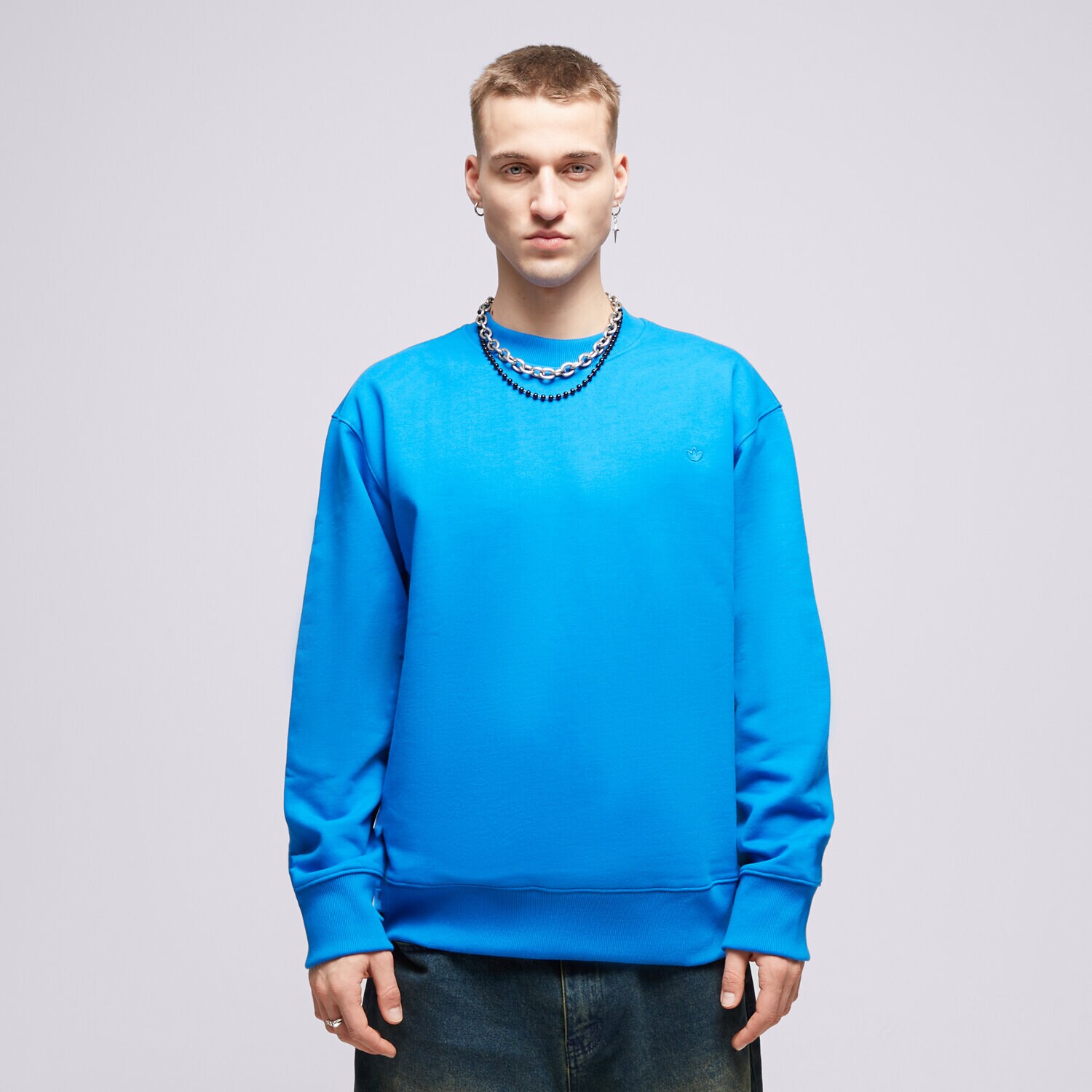 Herren ADIDAS SWEATSHIRT C CREW IM2114 Blau