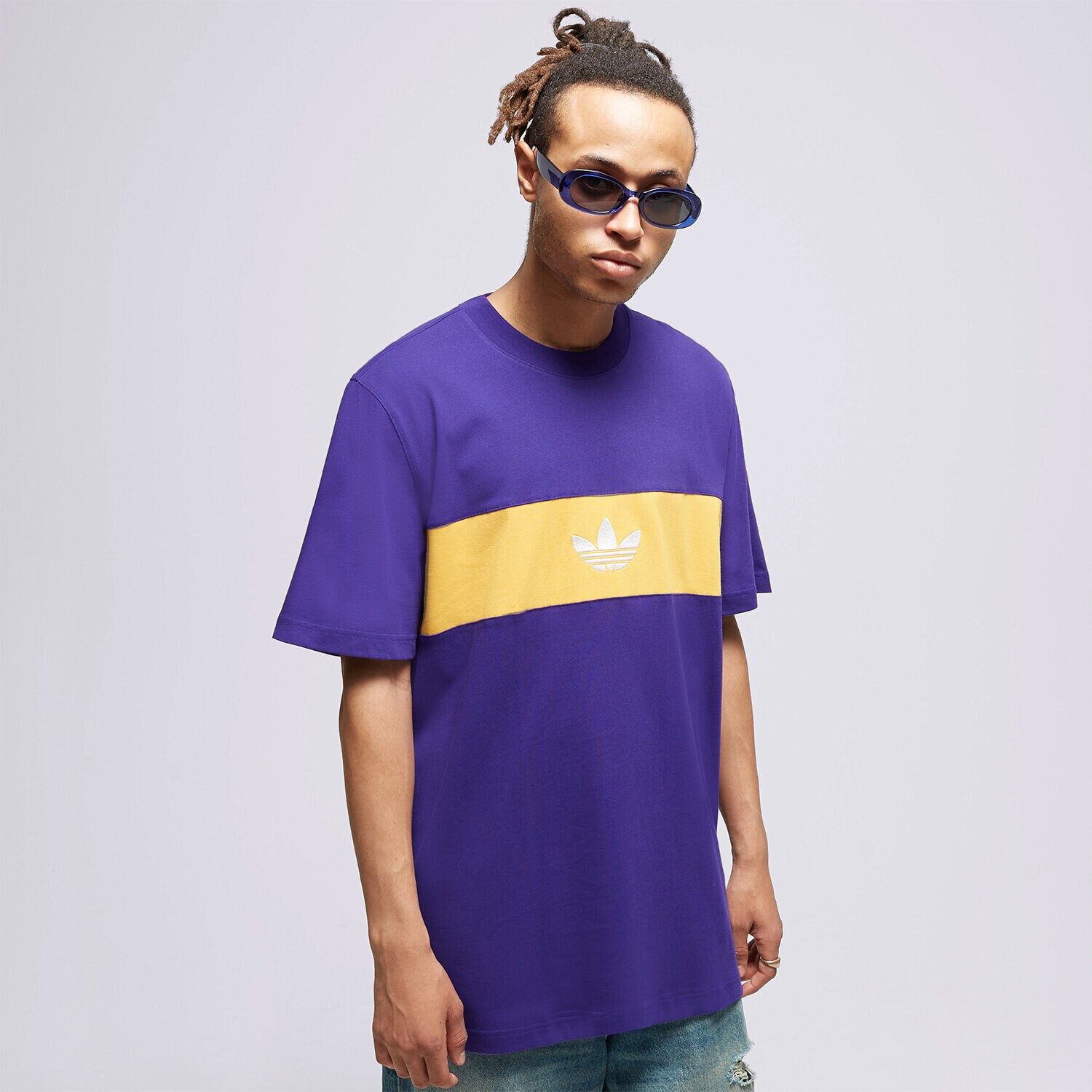 Herren T-Shirt ADIDAS T-SHIRT NY TEE IJ5959 Violet