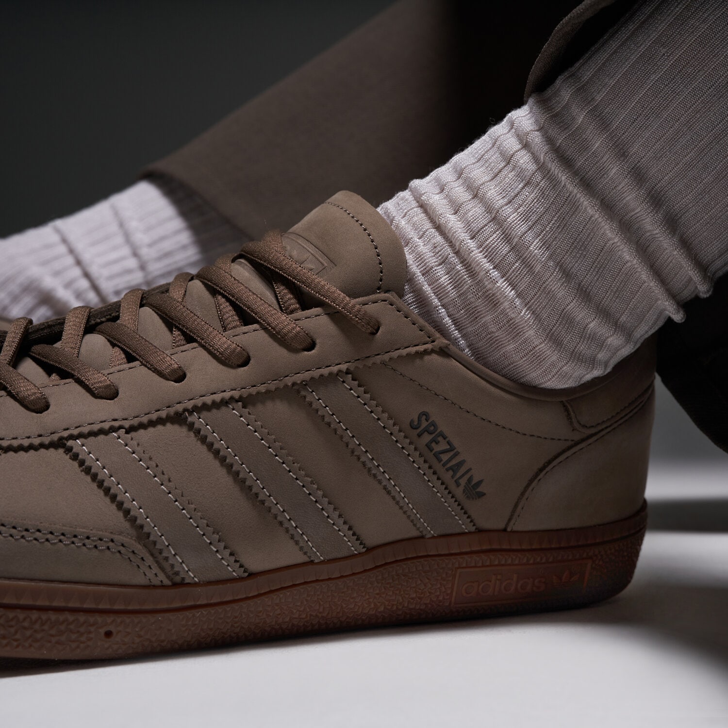adidas HANDBALL SPEZIAL UNISEX - Trainers - blanch brown — foto 3