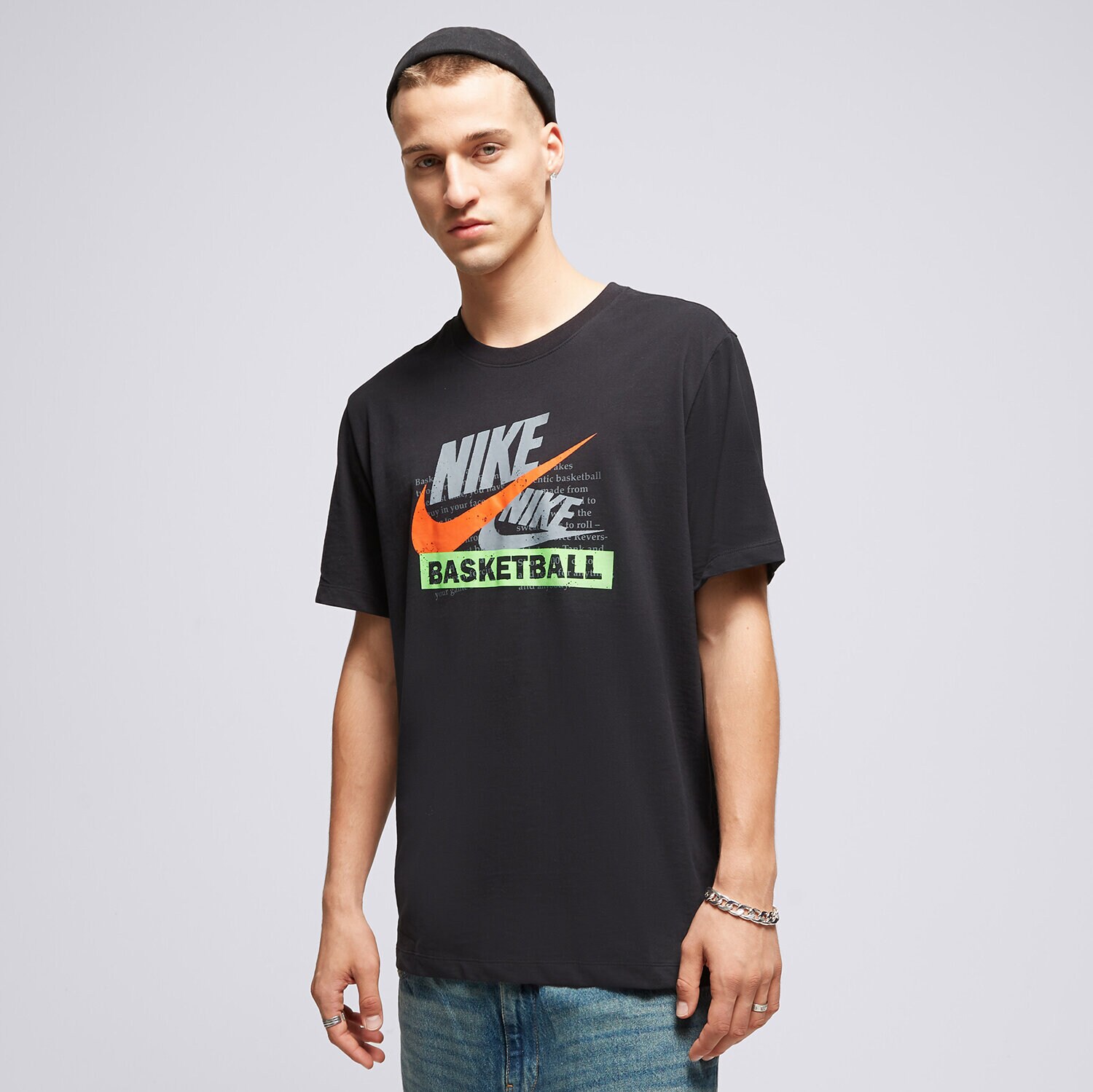 Herren T-Shirt NIKE T-SHIRT NIKE DRI-FIT DZ2681-010 Schwarz