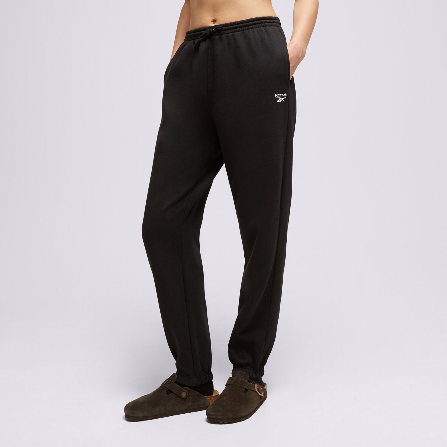 Damen Hosen REEBOK HOSE REEBOK ID FLEECE 100012577 Schwarz