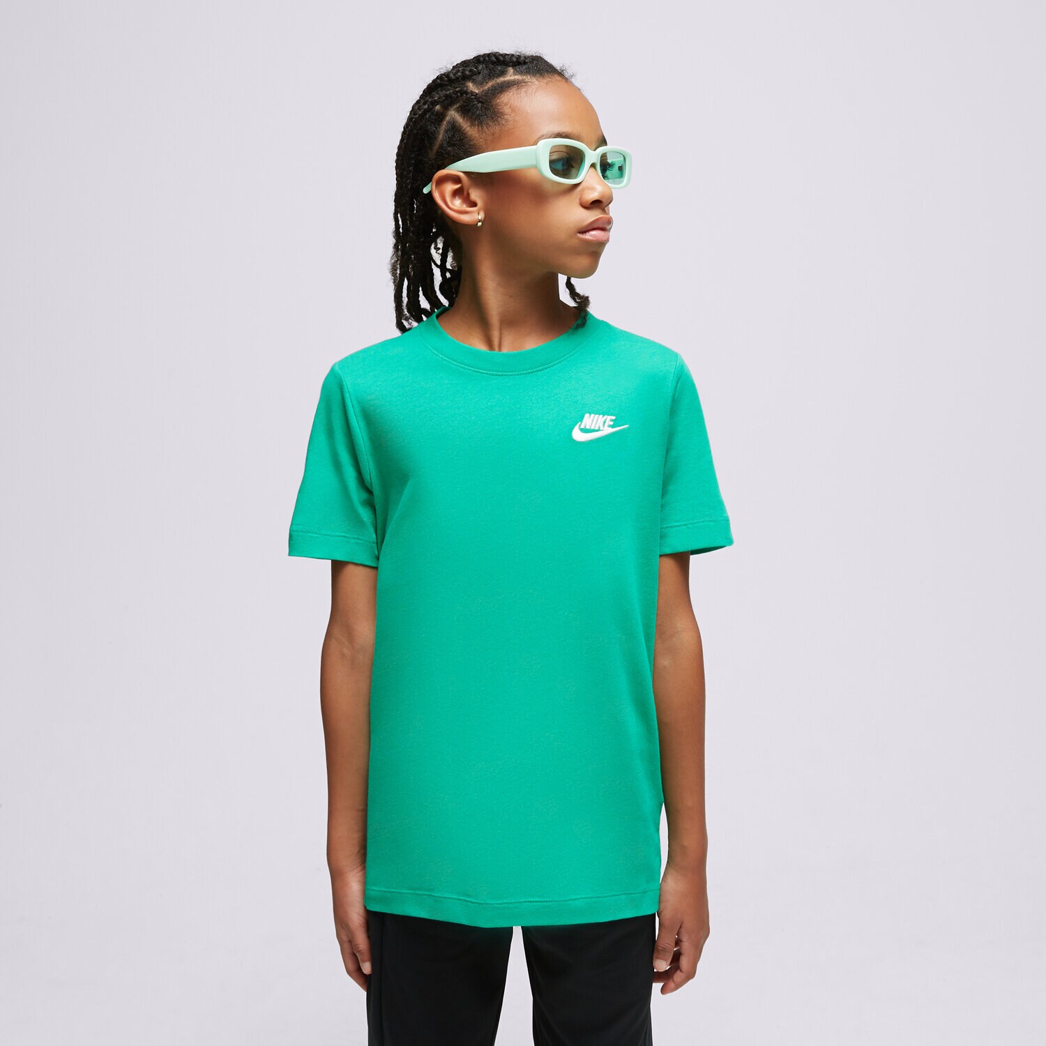Kinder T-Shirt NIKE T-SHIRT NIKE SPORTSWEAR BOY AR5254-331 Grün
