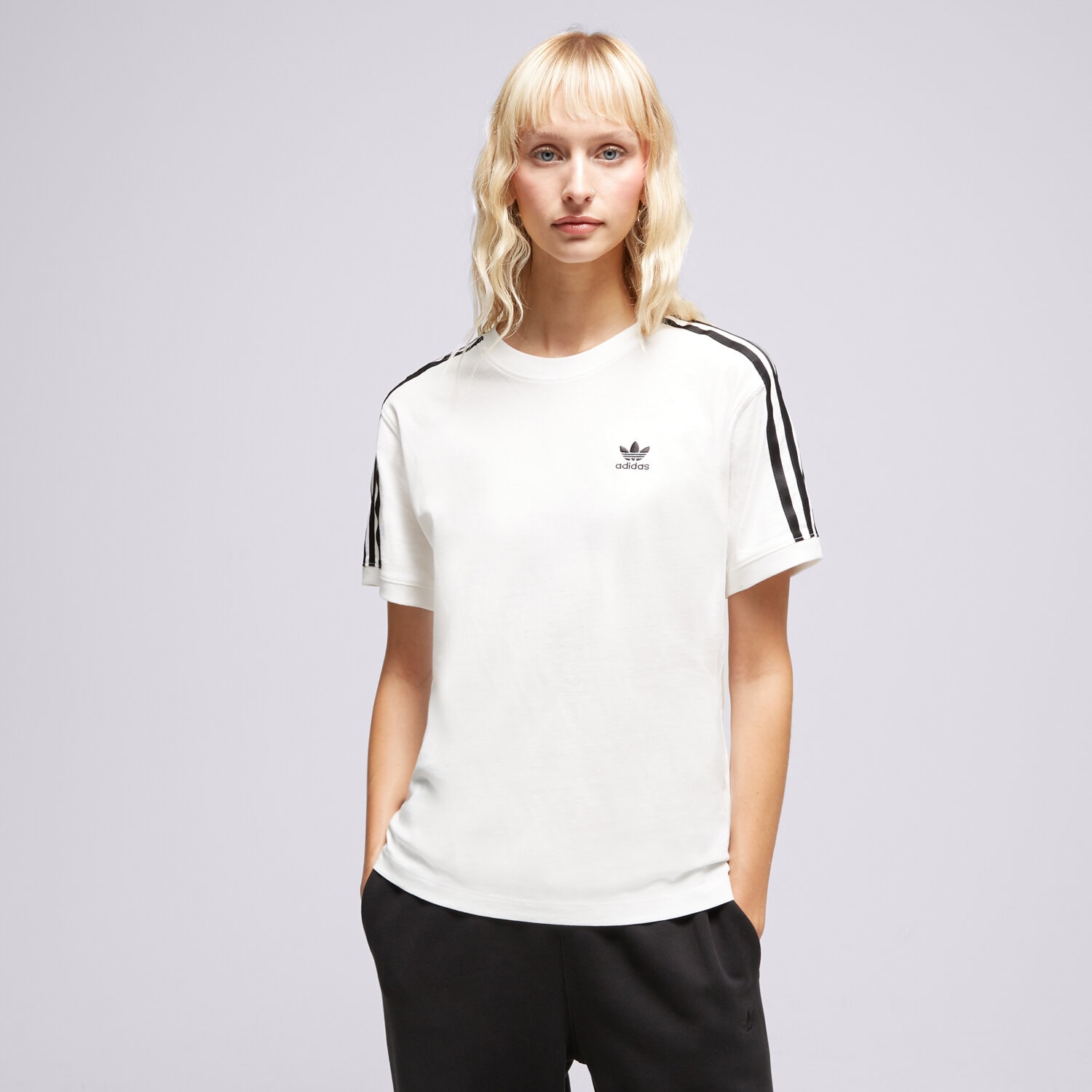ADIDAS T SHIRT 3 STRIPES WeiB IK4050 Sizeer