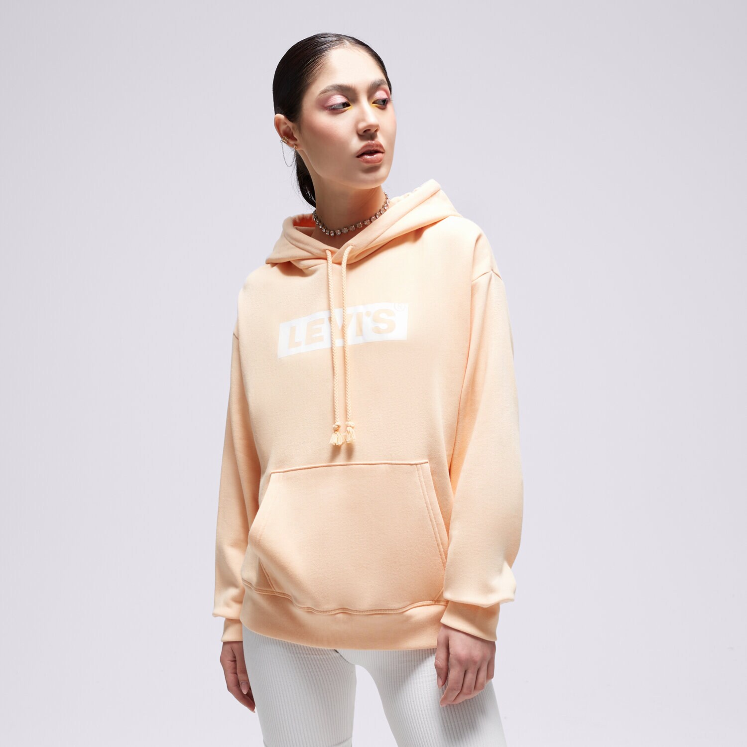 Damen LEVI'S HOODIE GRAPHIC STANDARD 18487-0250 Gelb