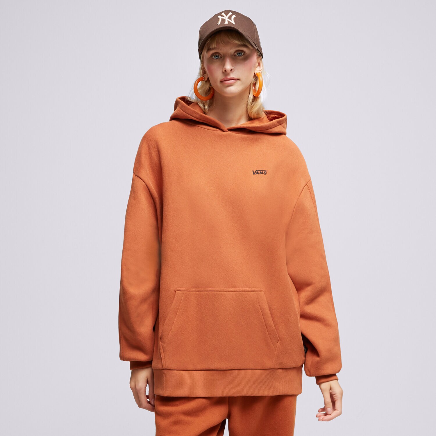 Damen VANS HOODIE COMFYCUSH LS VN0A7RMICKN1 Braun