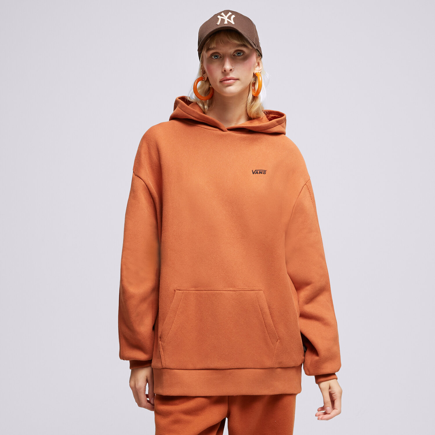 Damen VANS HOODIE COMFYCUSH LS VN0A7RMICKN1 Braun