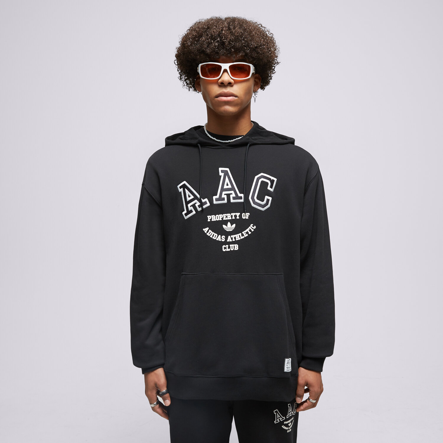 Herren ADIDAS HOODIE HACK AAC HZ0700 Schwarz