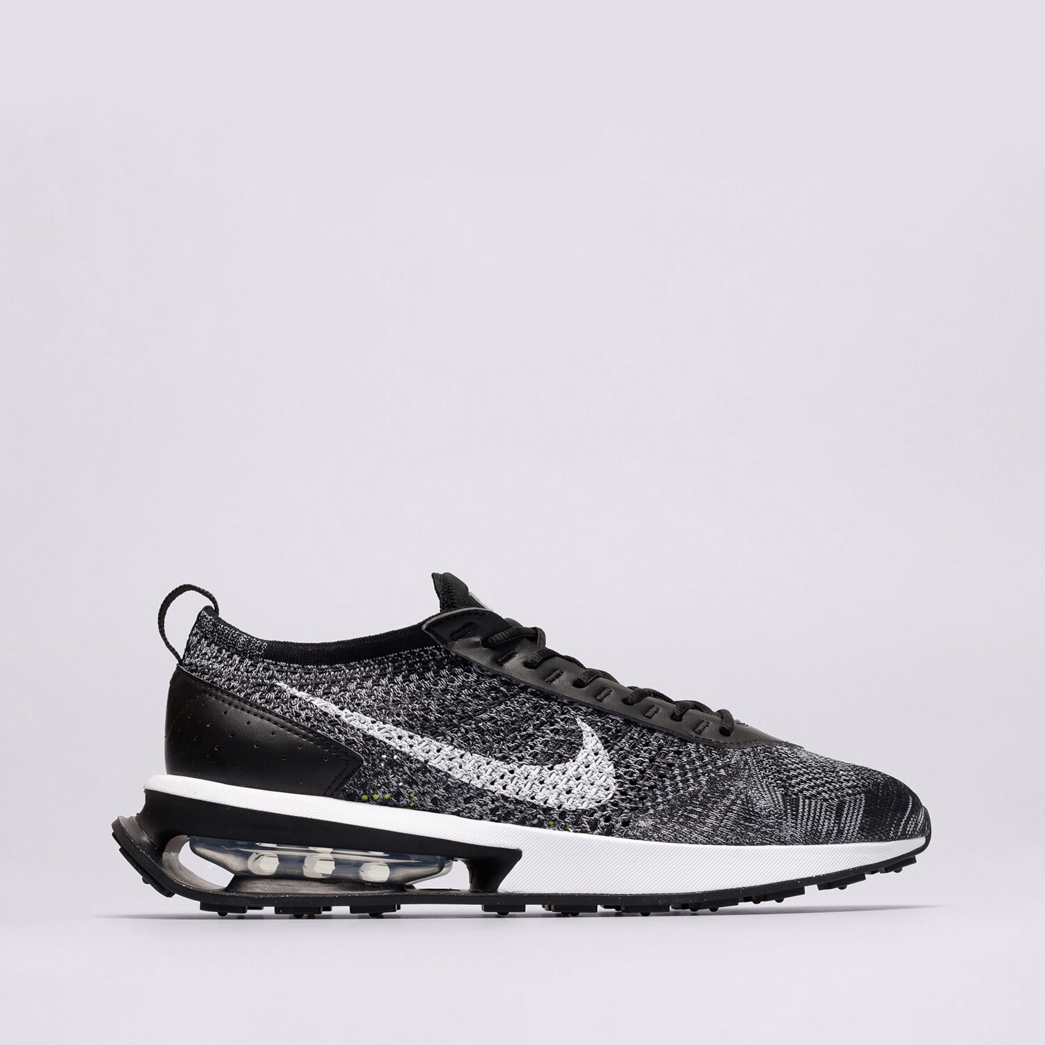 Nike air max 270 flyknit trainer black / white shop