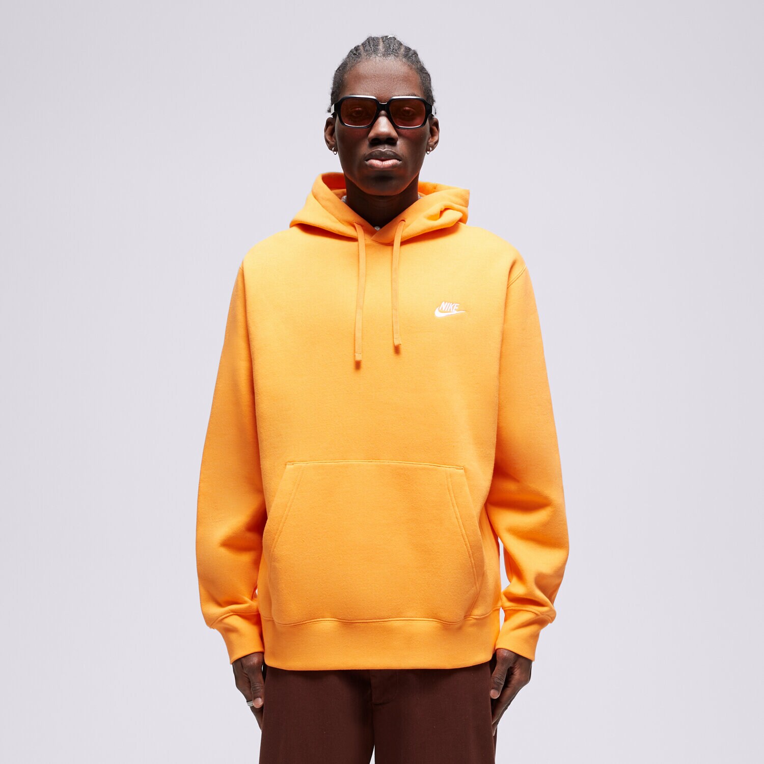 Herren NIKE HOODIE SPORTSWEAR CLUB BV2654-885 Orange