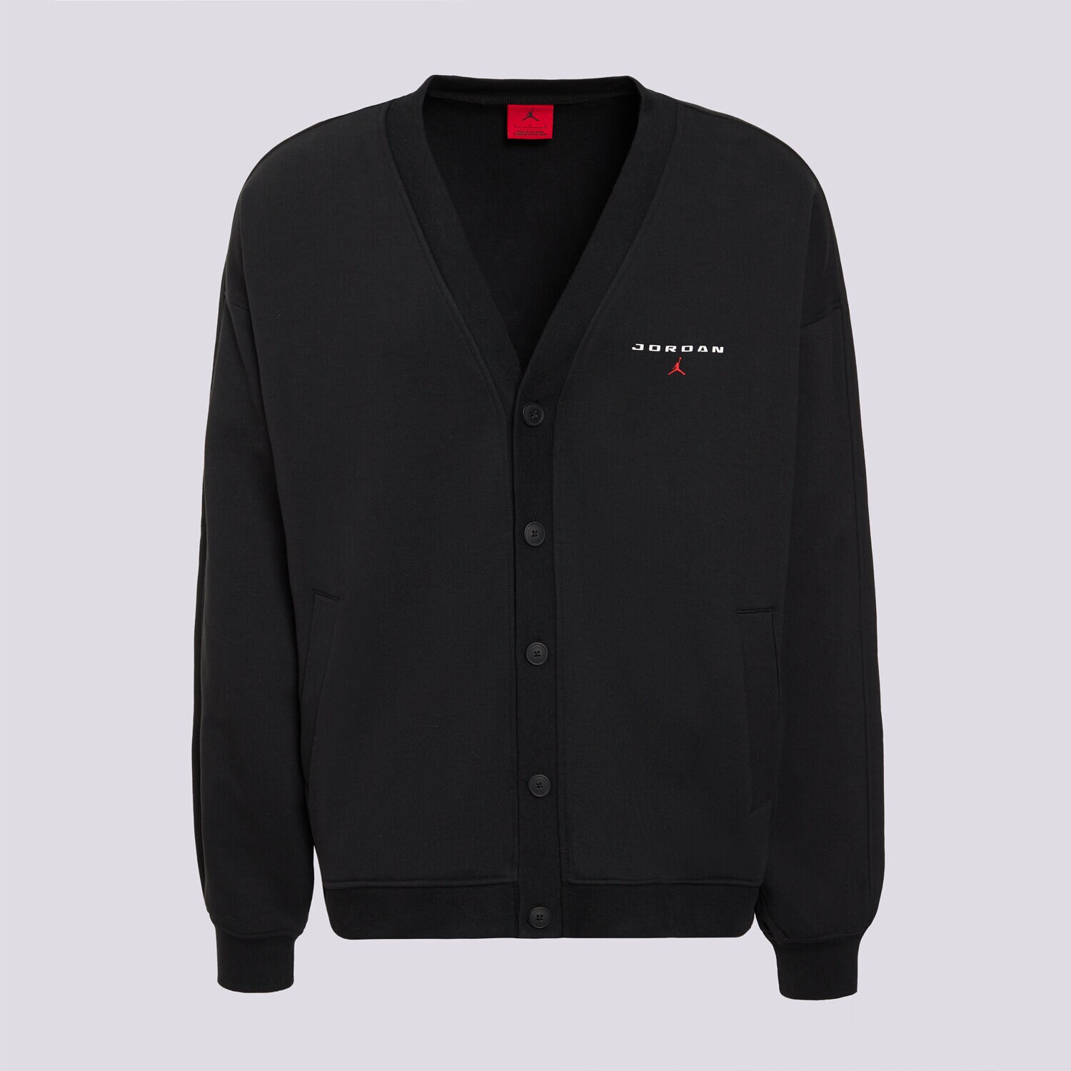 Herren JORDAN SWEATSHIRT MIT REIßVERSCHLUSS   M J FLT FLC CARDIGAN  IW6370-010 Schwarz