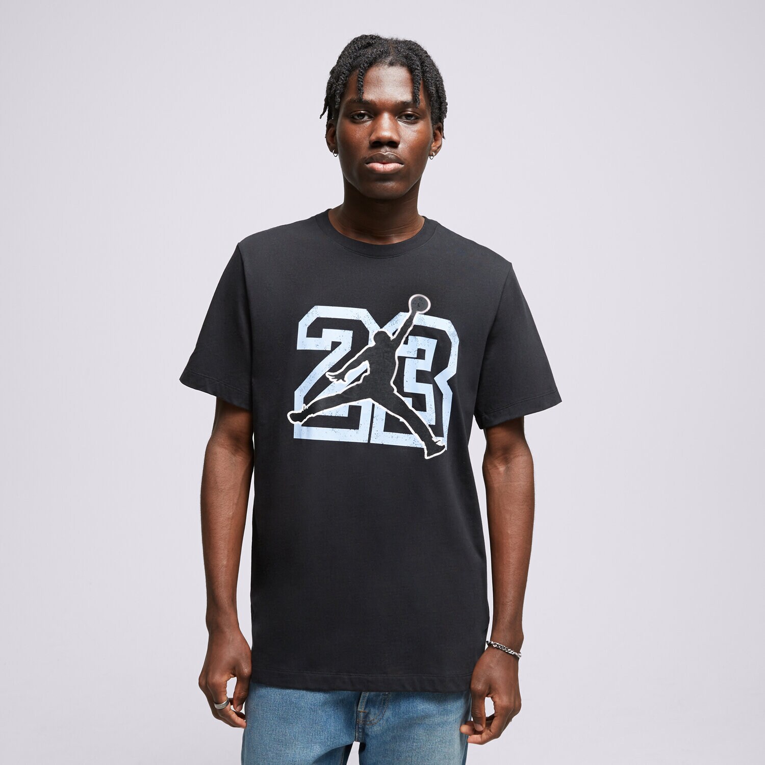 Herren T-Shirt JORDAN T-SHIRT M J FLT ESS JM SS CREW FB7394-010 Multicolor