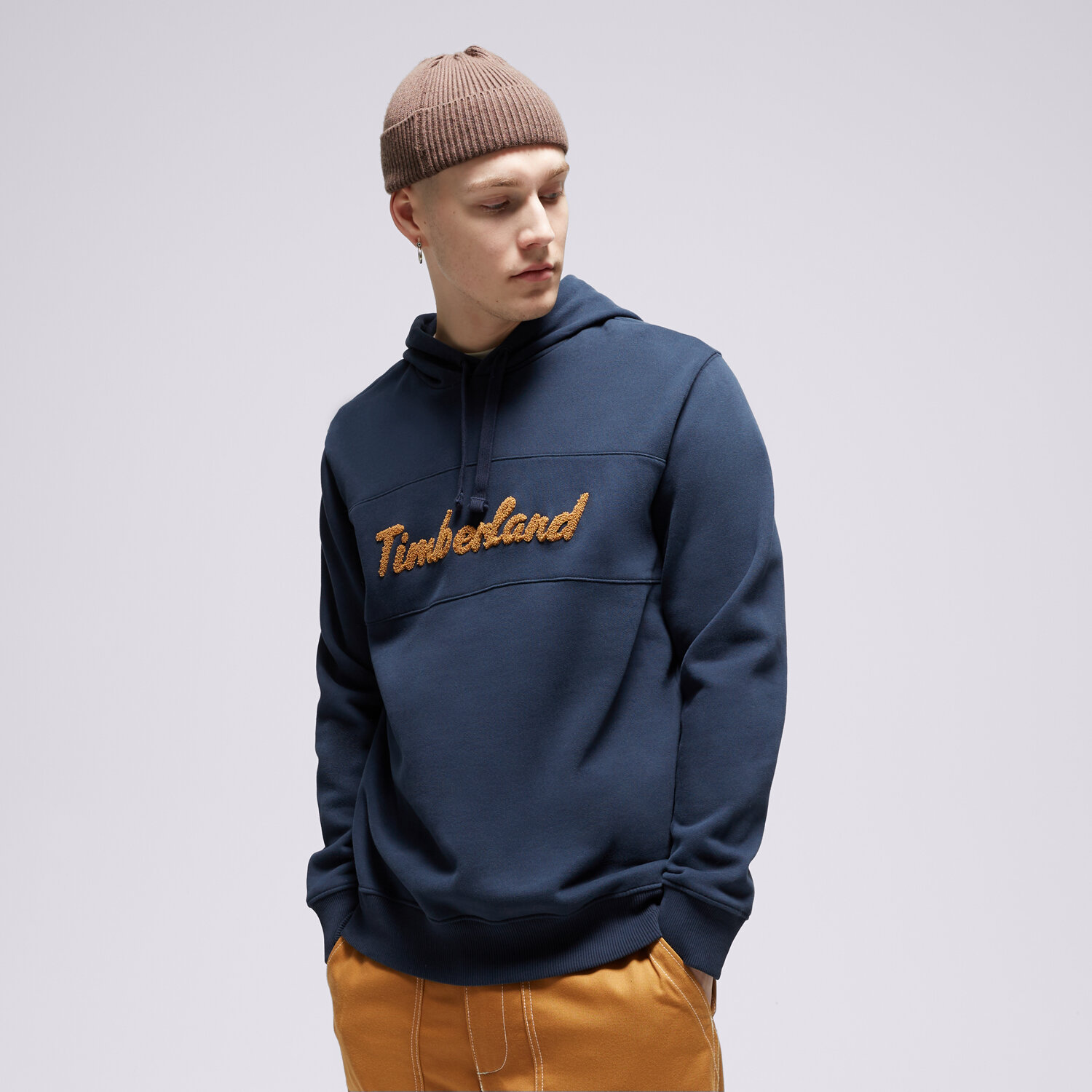 Herren TIMBERLAND HOODIE LS CURSIVE HOODIE TB0A6FKM4331 Dunkelblau