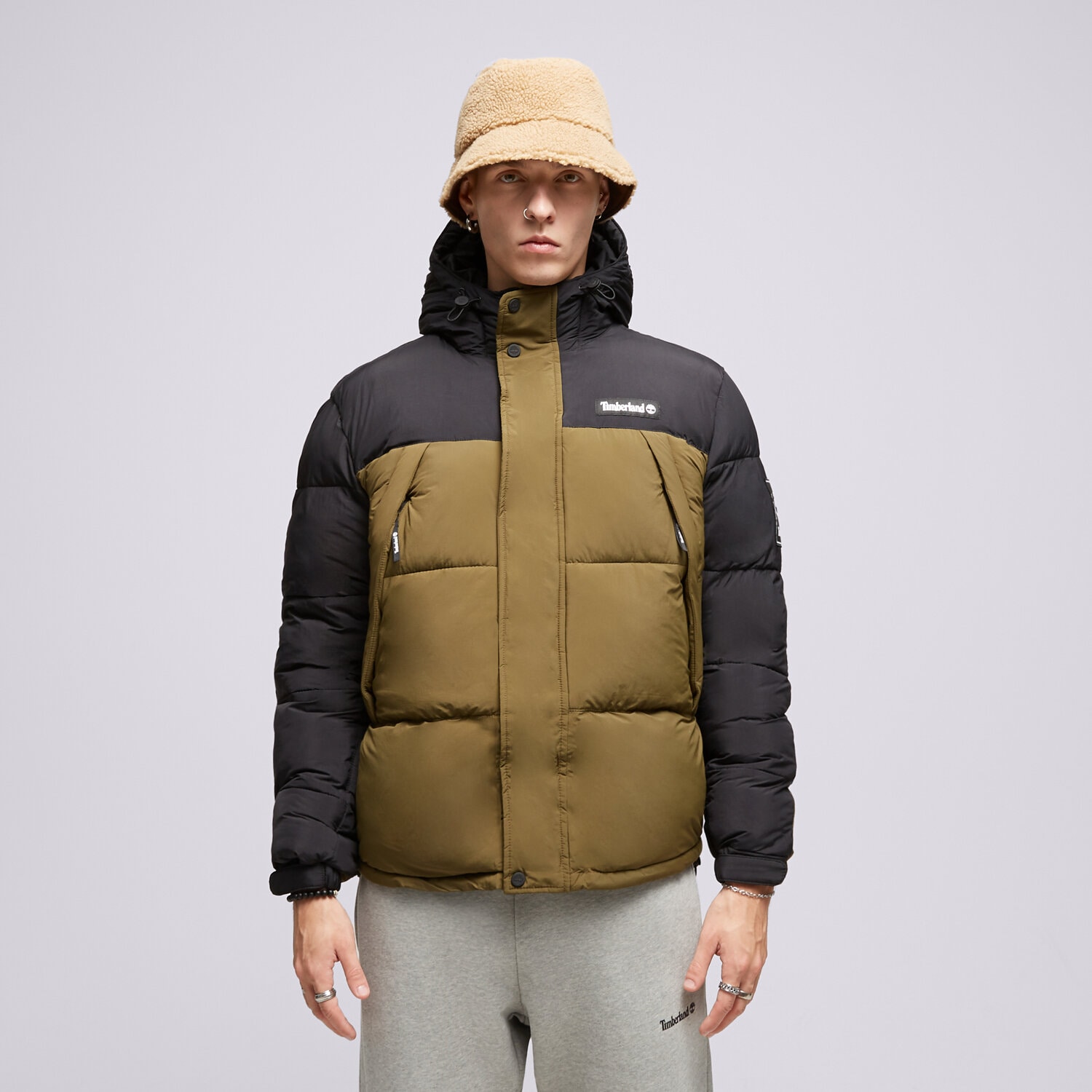 Herren Winterjacke TIMBERLAND DAUNENJACKE DWR OUTDOOR ARCHIVE TB0A6S41DX81 Khaki